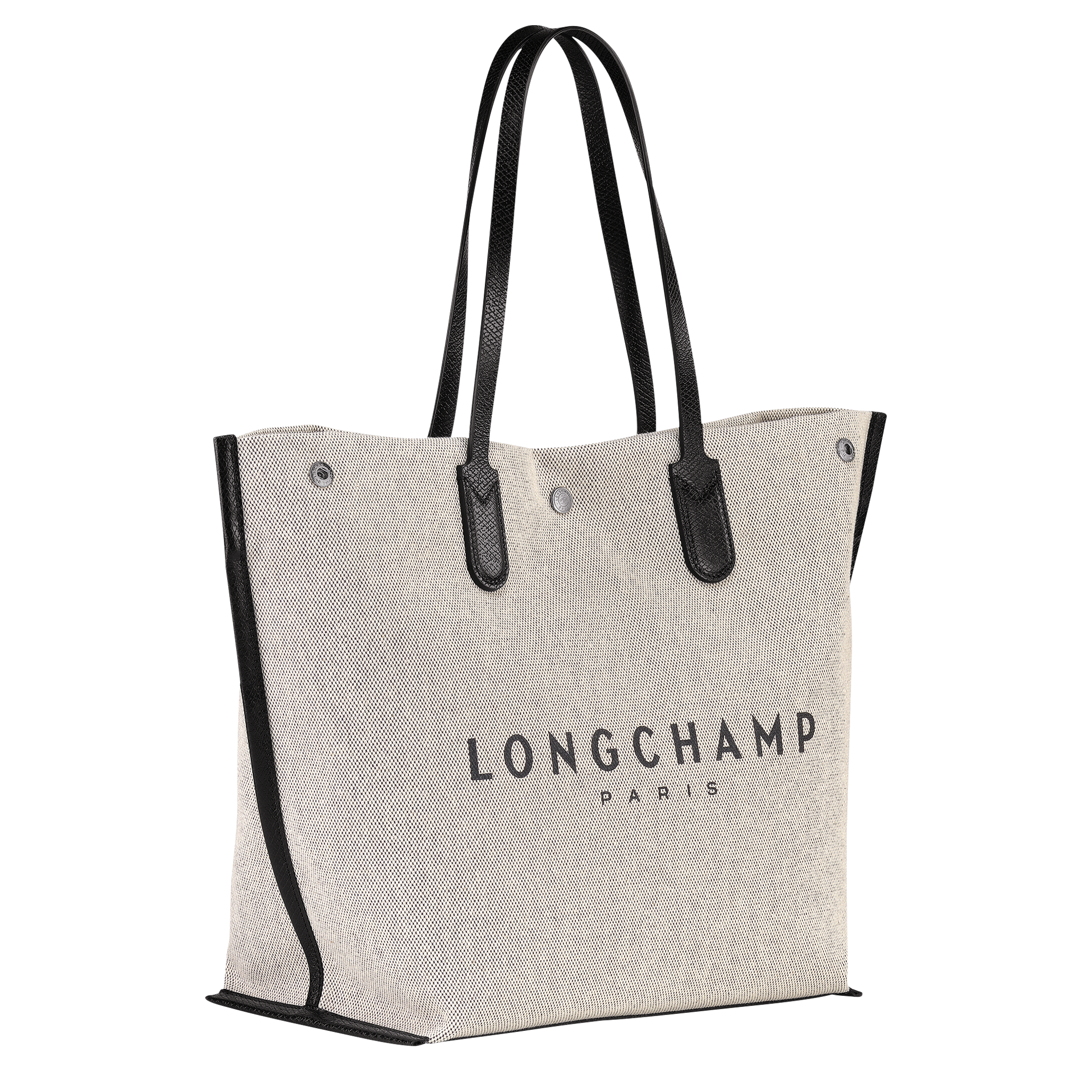 Essential L Tote bag / Ecru - Canvas - Image 3
