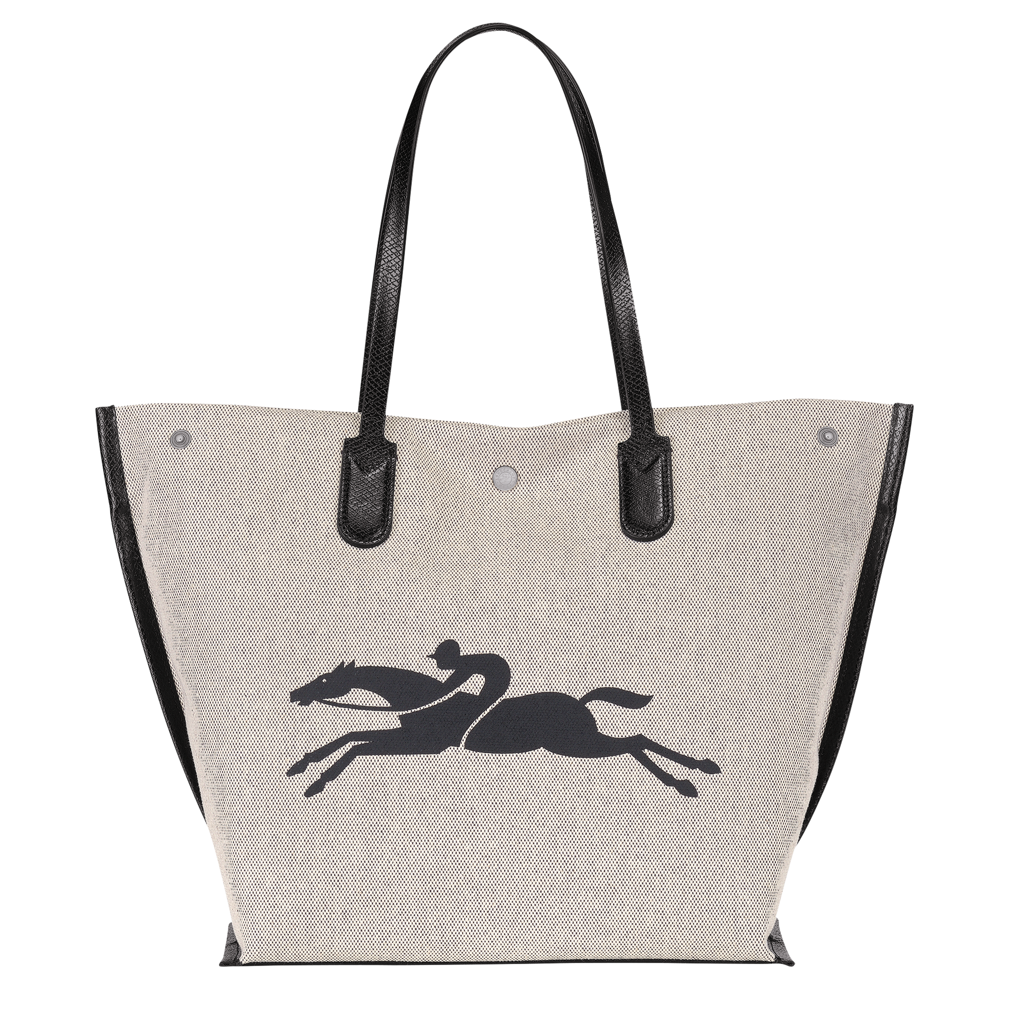 Essential L Tote bag / Ecru - Canvas - Image 4