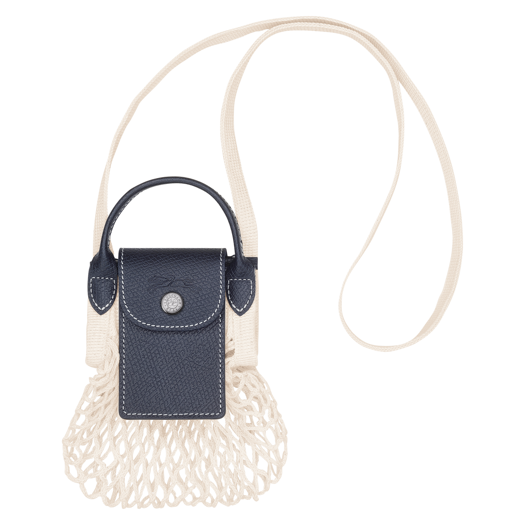 Le Pliage Collection XS Mesh bag / Navy - Canvas