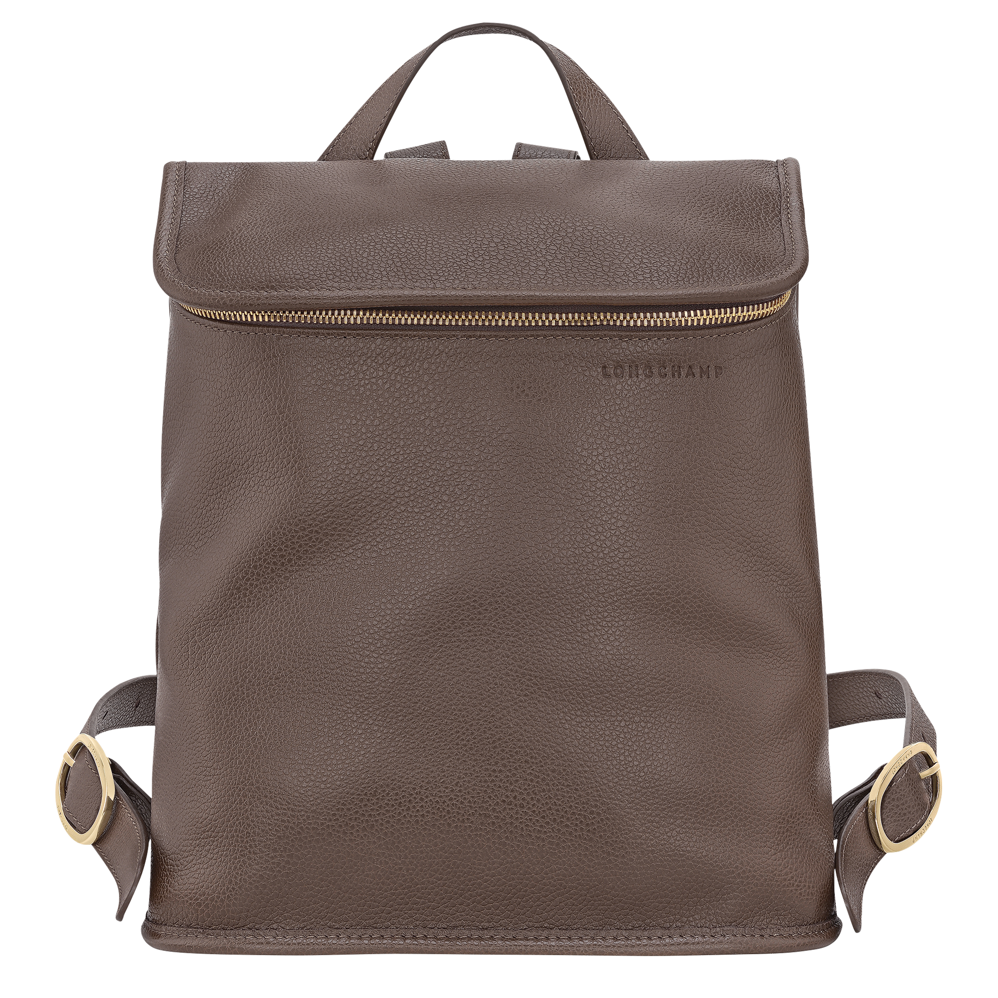 Le Foulonné M Backpack / Taupe - Leather