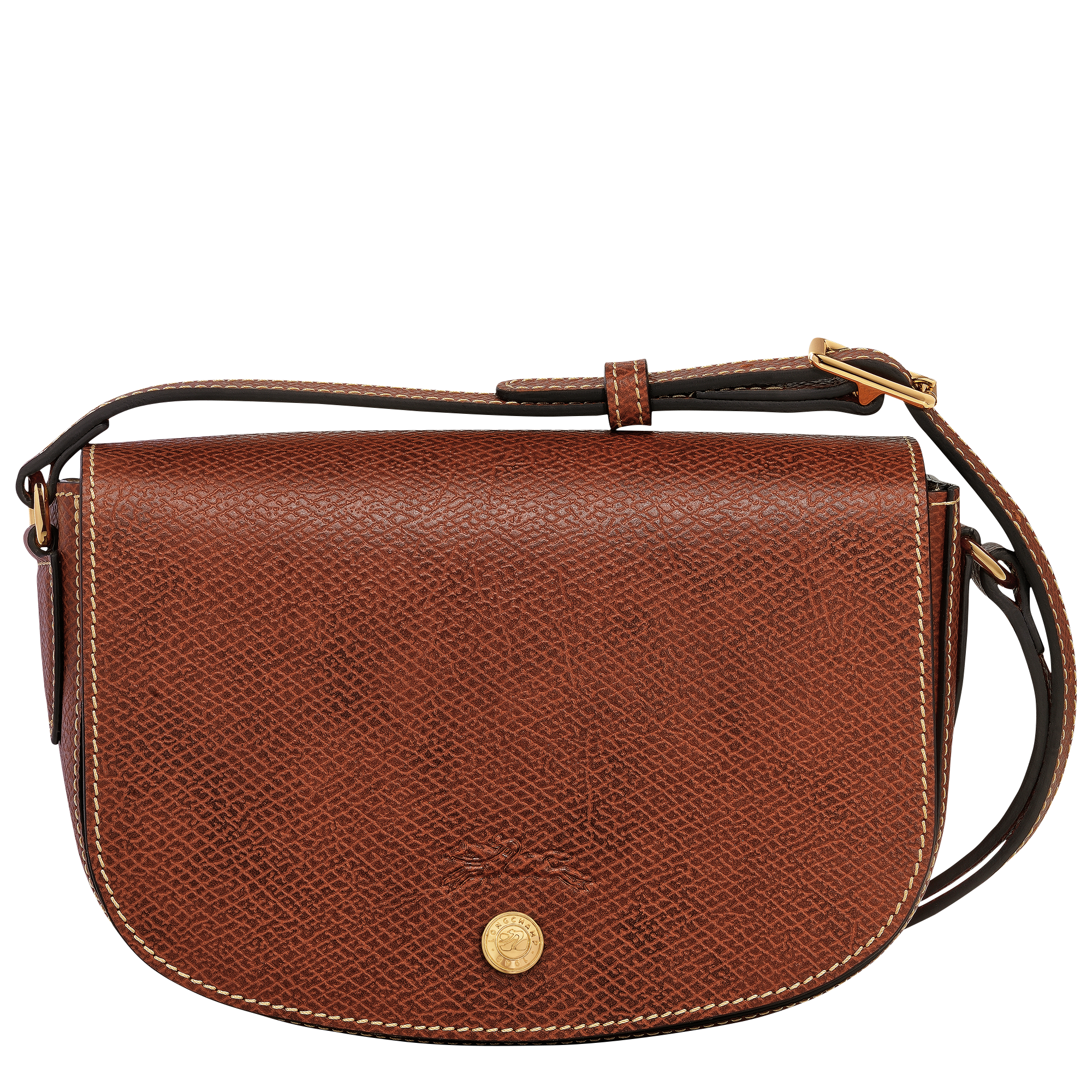 Épure S Crossbody bag / Brown - Leather