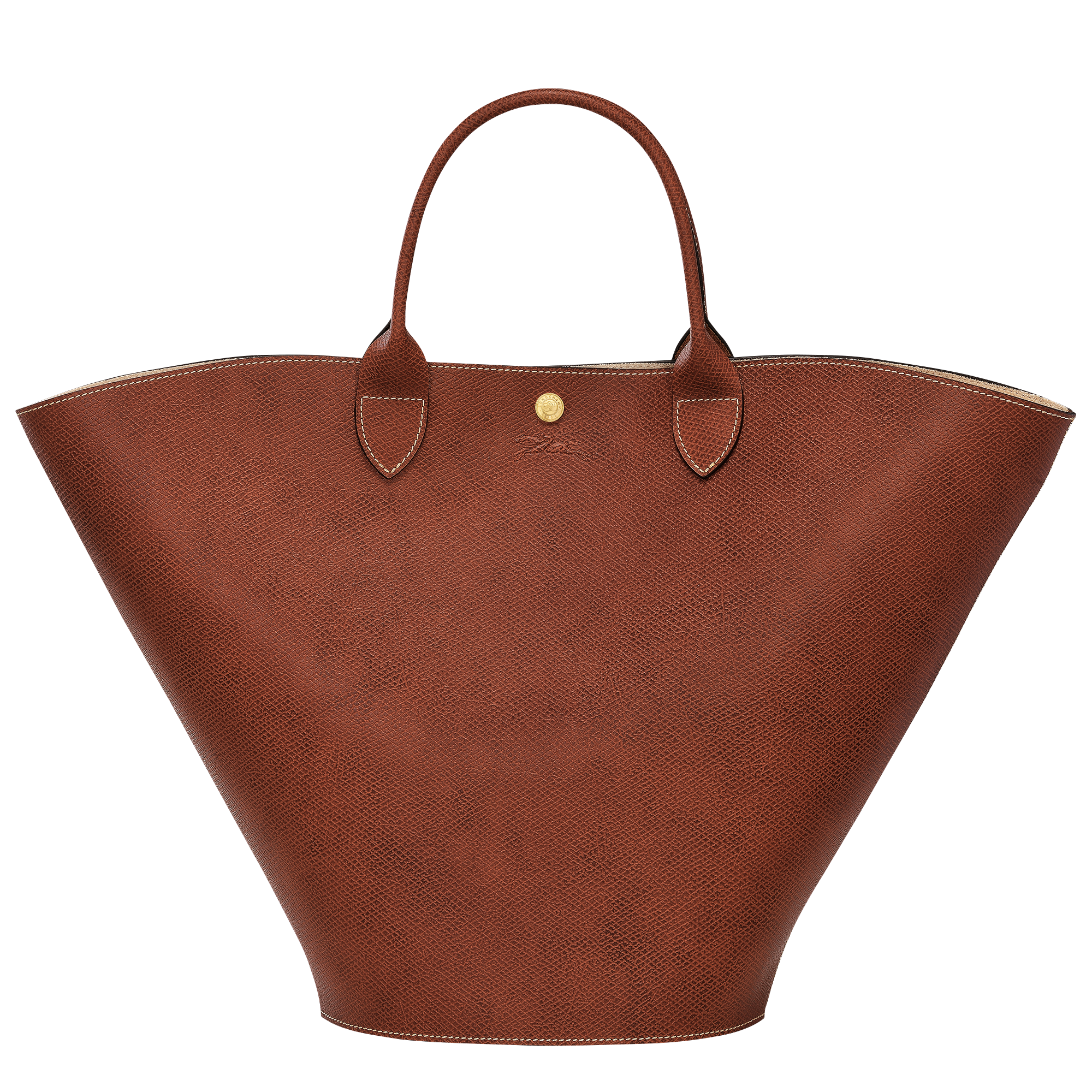 Épure XL Tote bag / Brown - Leather