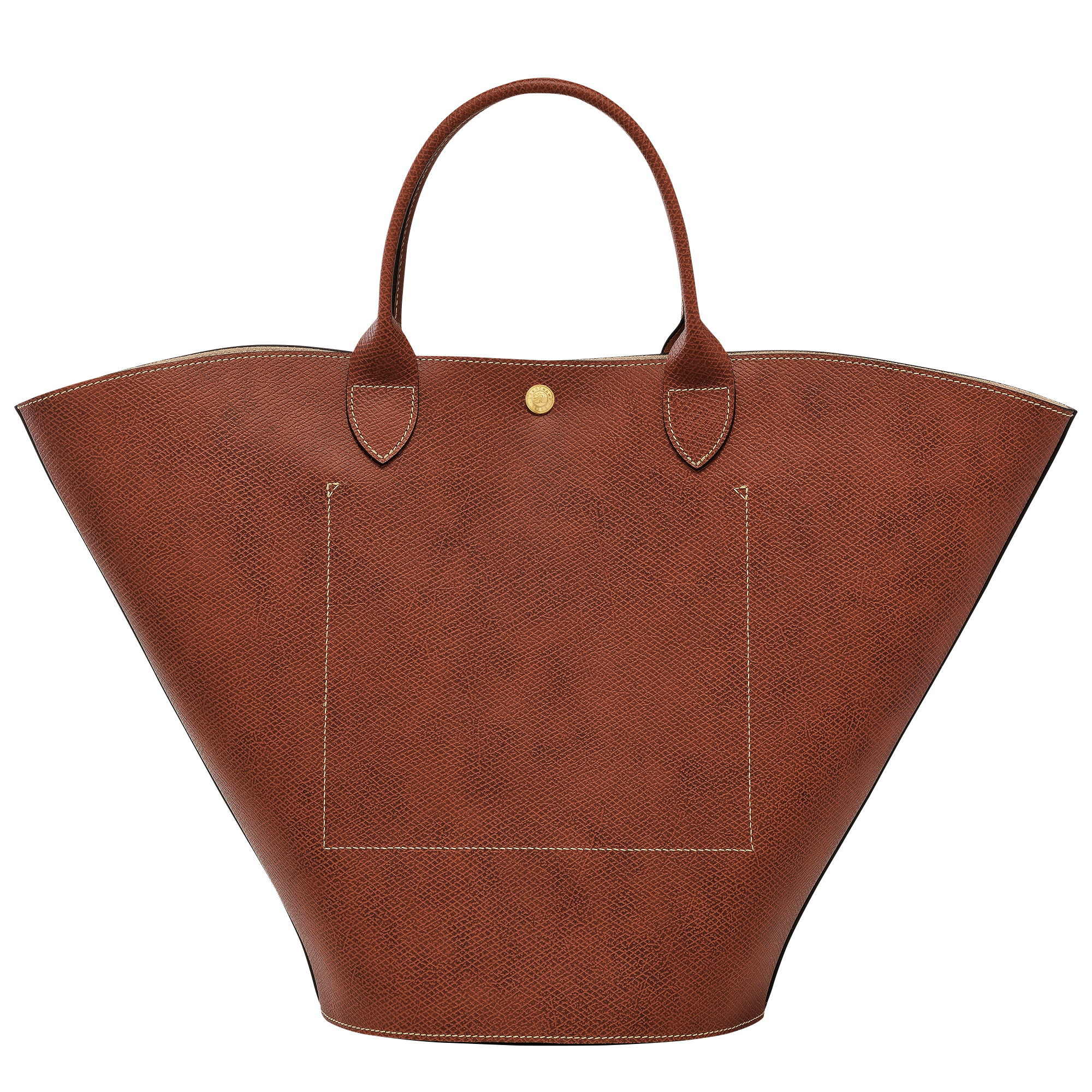 Épure XL Tote bag / Brown - Leather - Image 4