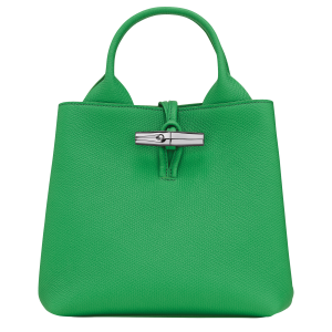 Le Roseau S Handbag / Spring Green - Leather