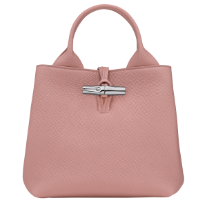 Le Roseau S Handbag / Pink Tea - Leather
