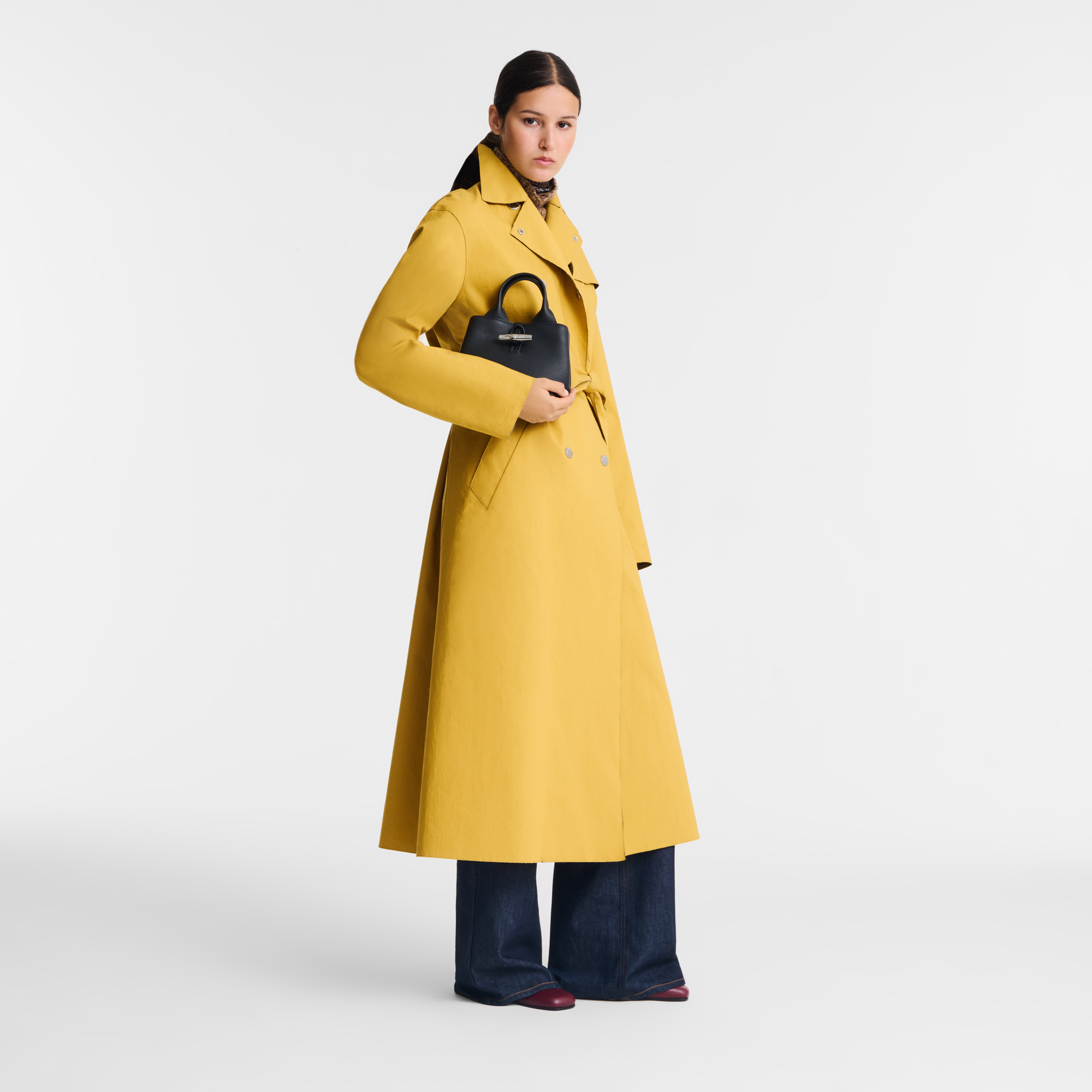 Le Roseau XS Handbag / Vermilion - Leather - Image 36