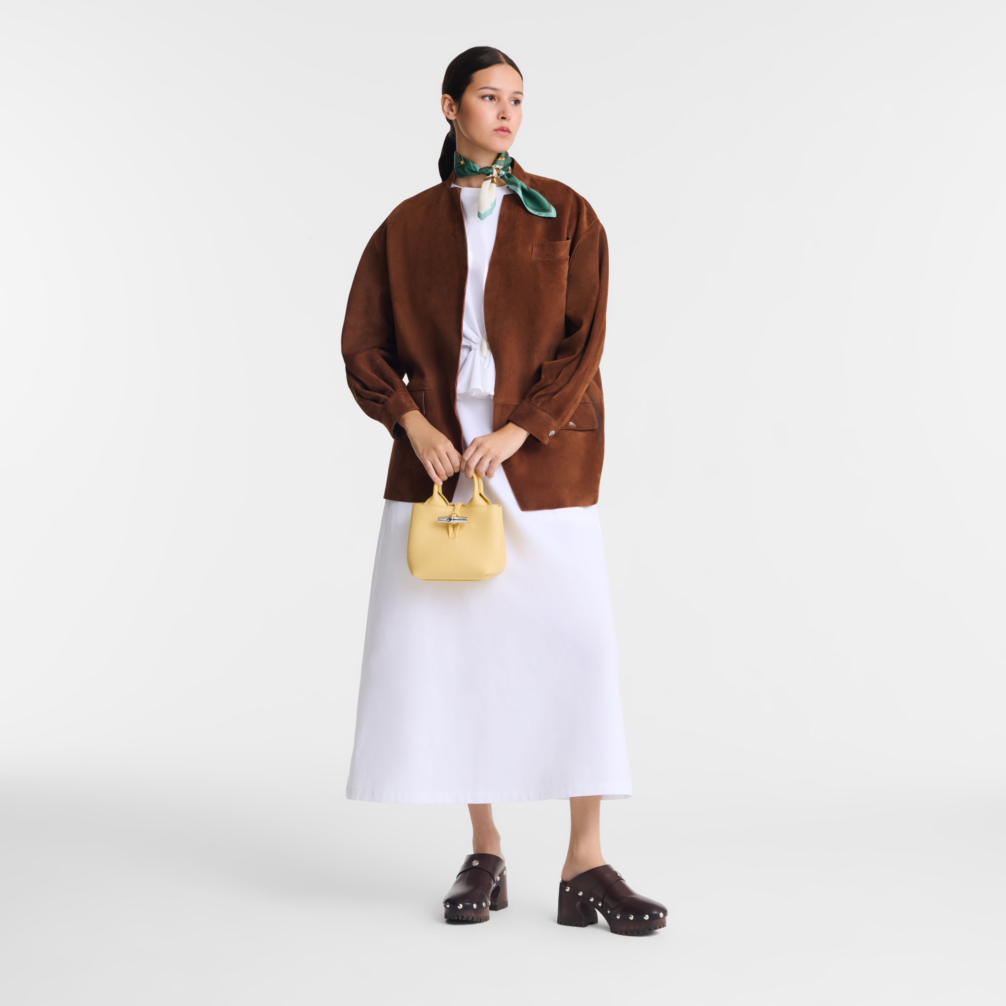 Le Roseau XS Handbag / Vermilion - Leather - Image 23