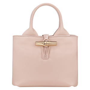 Le Roseau XS Handbag / Petal Pink - Leather