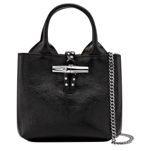 Le Roseau XS Handbag / Black - Leather