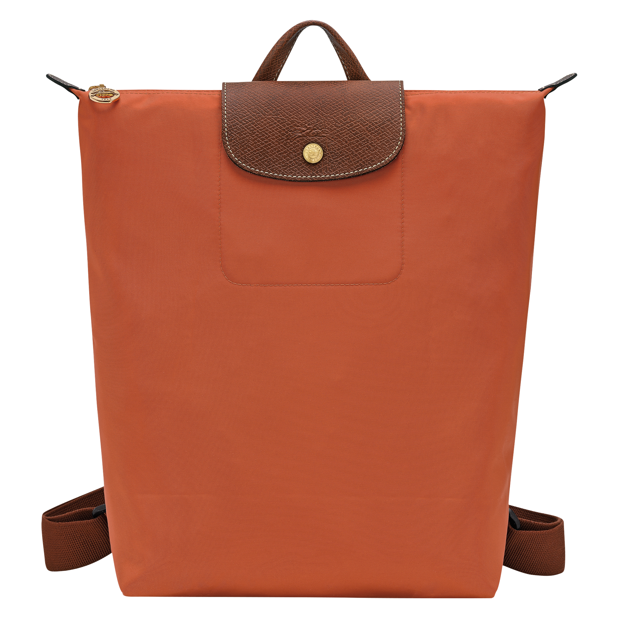 Le Pliage Original M Backpack / Brick - Canvas