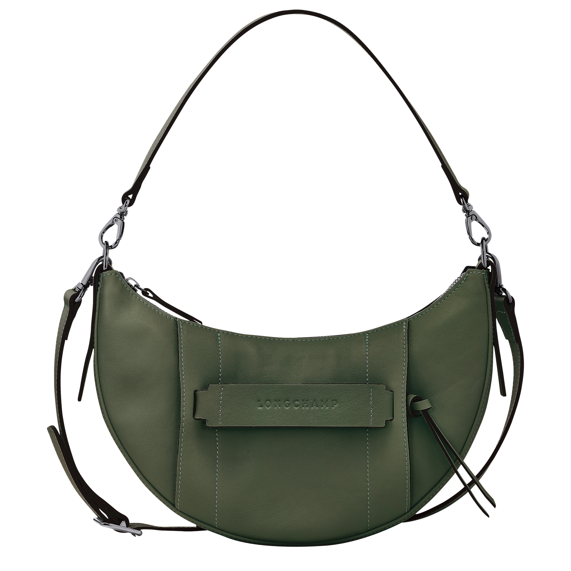 Longchamp 3D S Crossbody bag / Khaki - Leather
