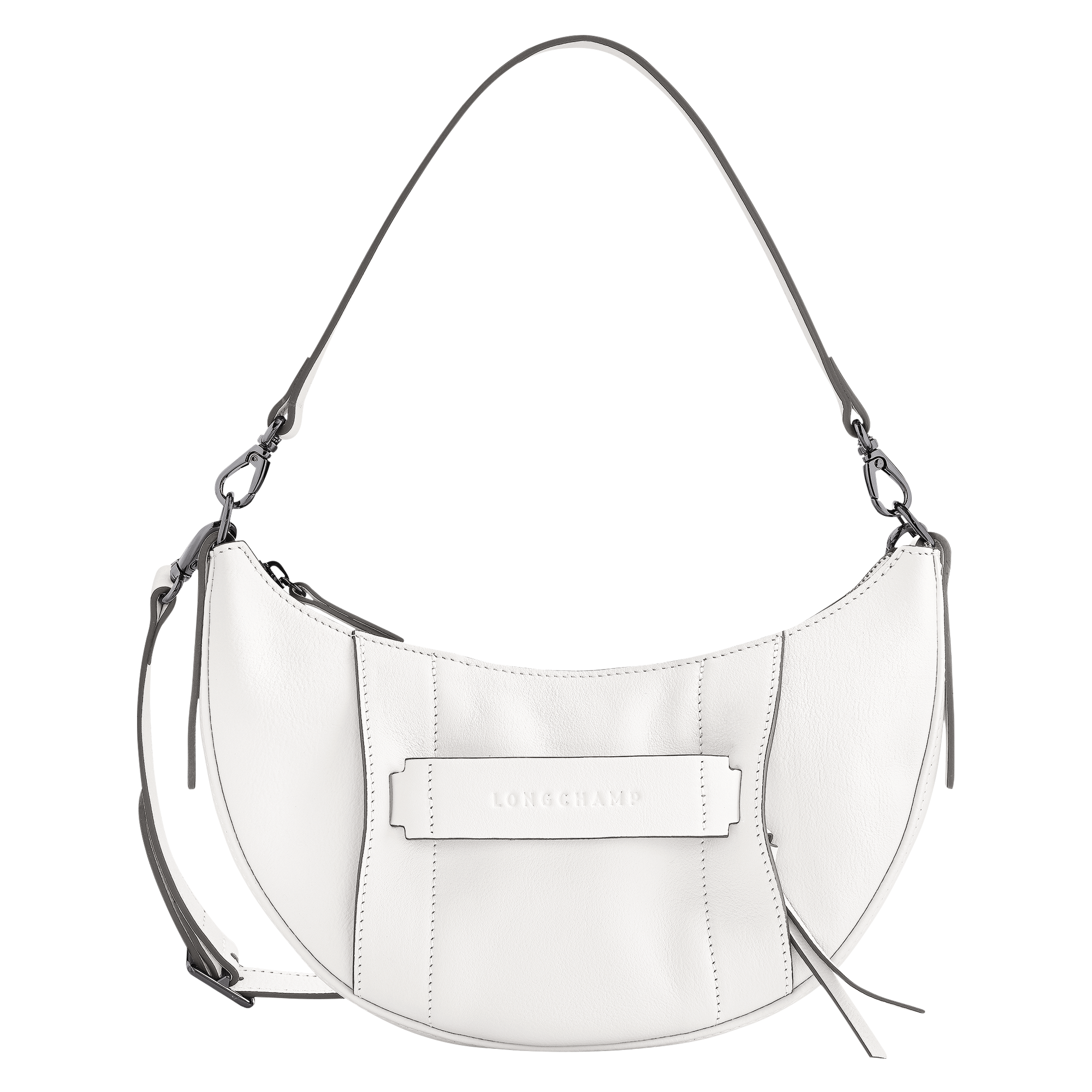 Longchamp 3D S Crossbody bag / White - Leather