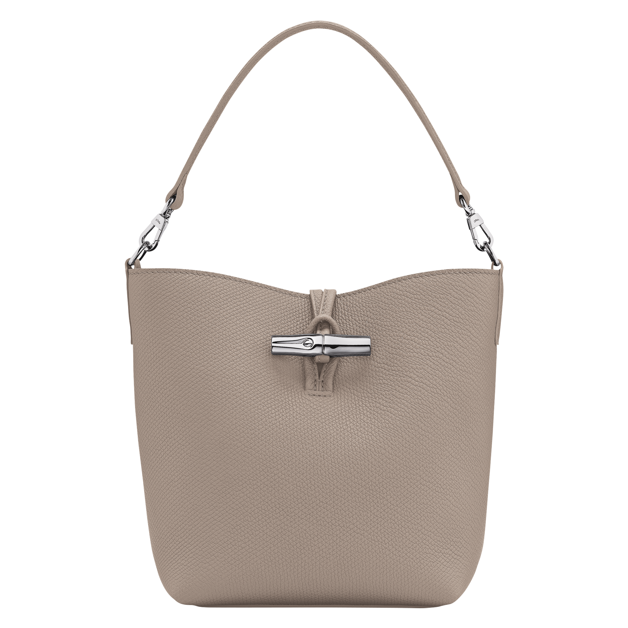 Le Roseau XS Bucket bag / Clay - Leather