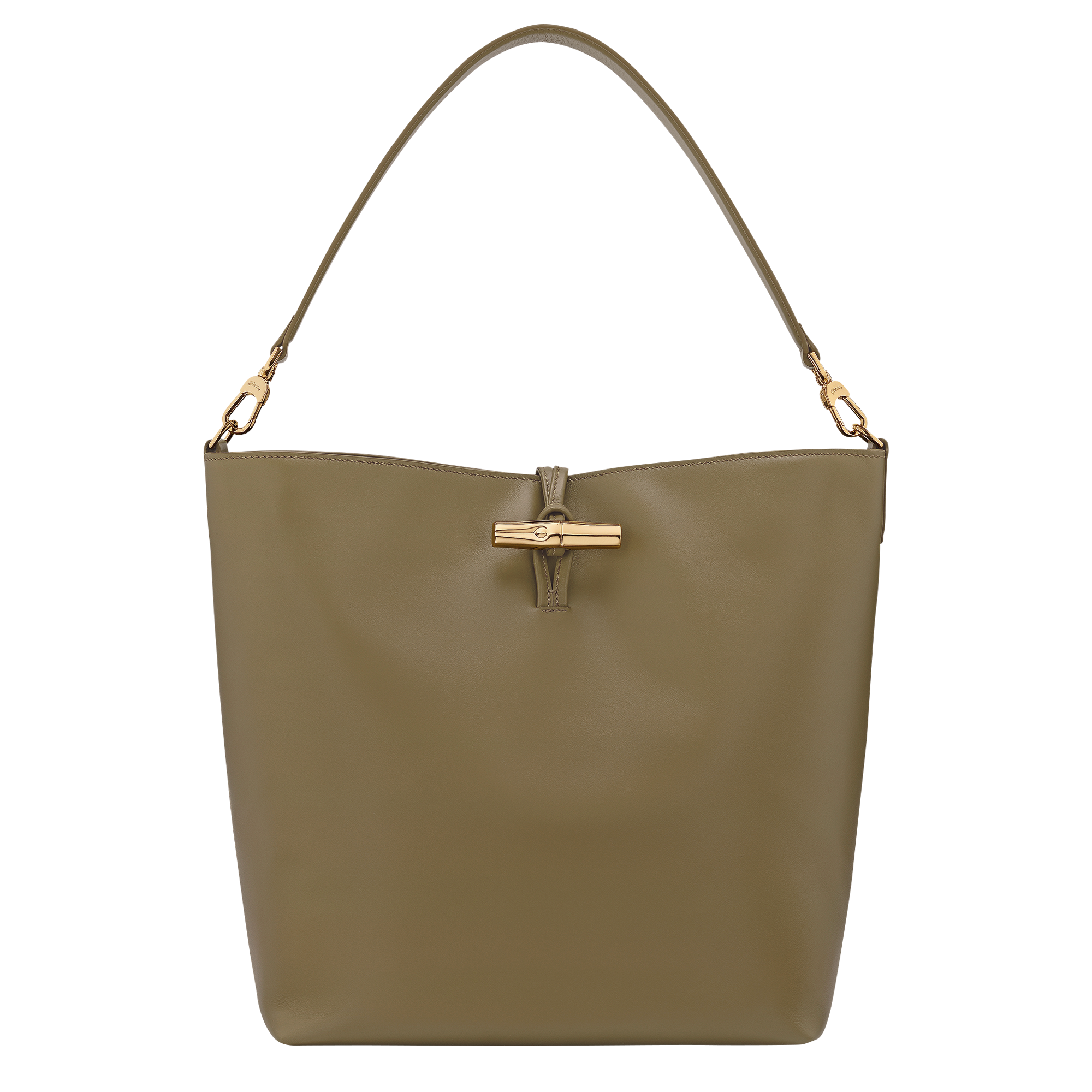 Le Roseau M Hobo bag / Olive - Leather