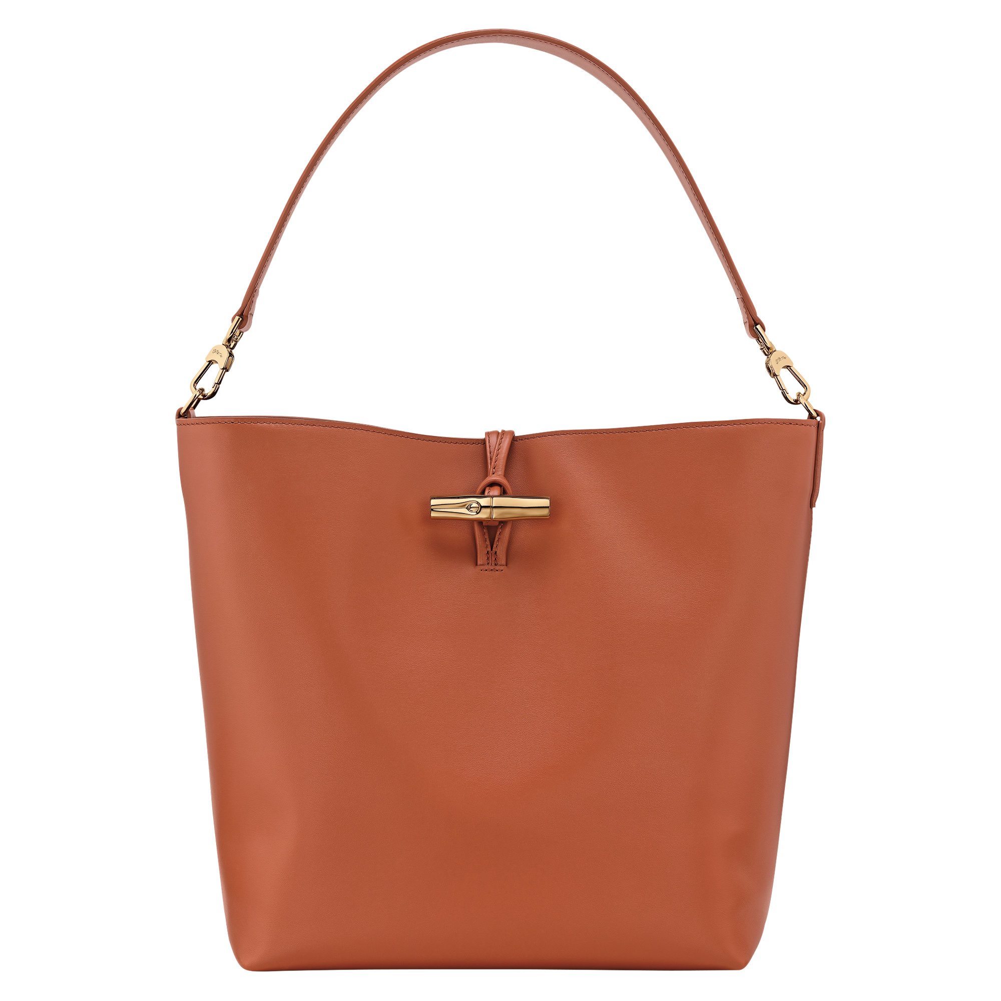 Le Roseau M Hobo bag / Bark - Leather