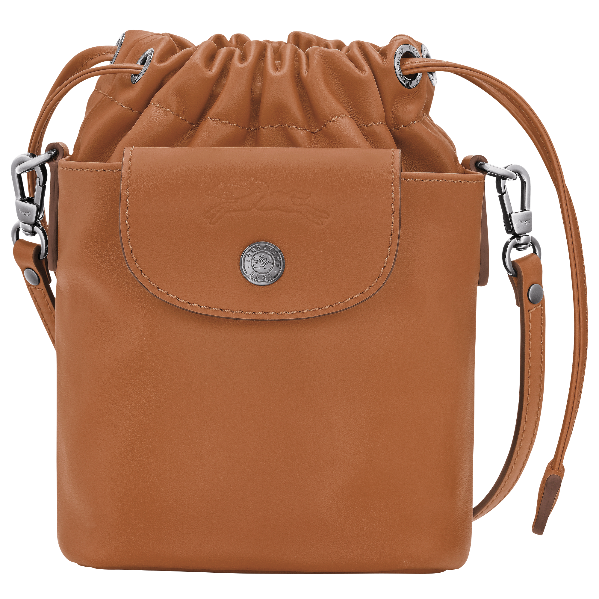 Le Pliage Xtra XS Bucket bag / Cashew - Leather