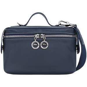 Le Pliage Xtra XS Toolkit bag / Navy - Leather