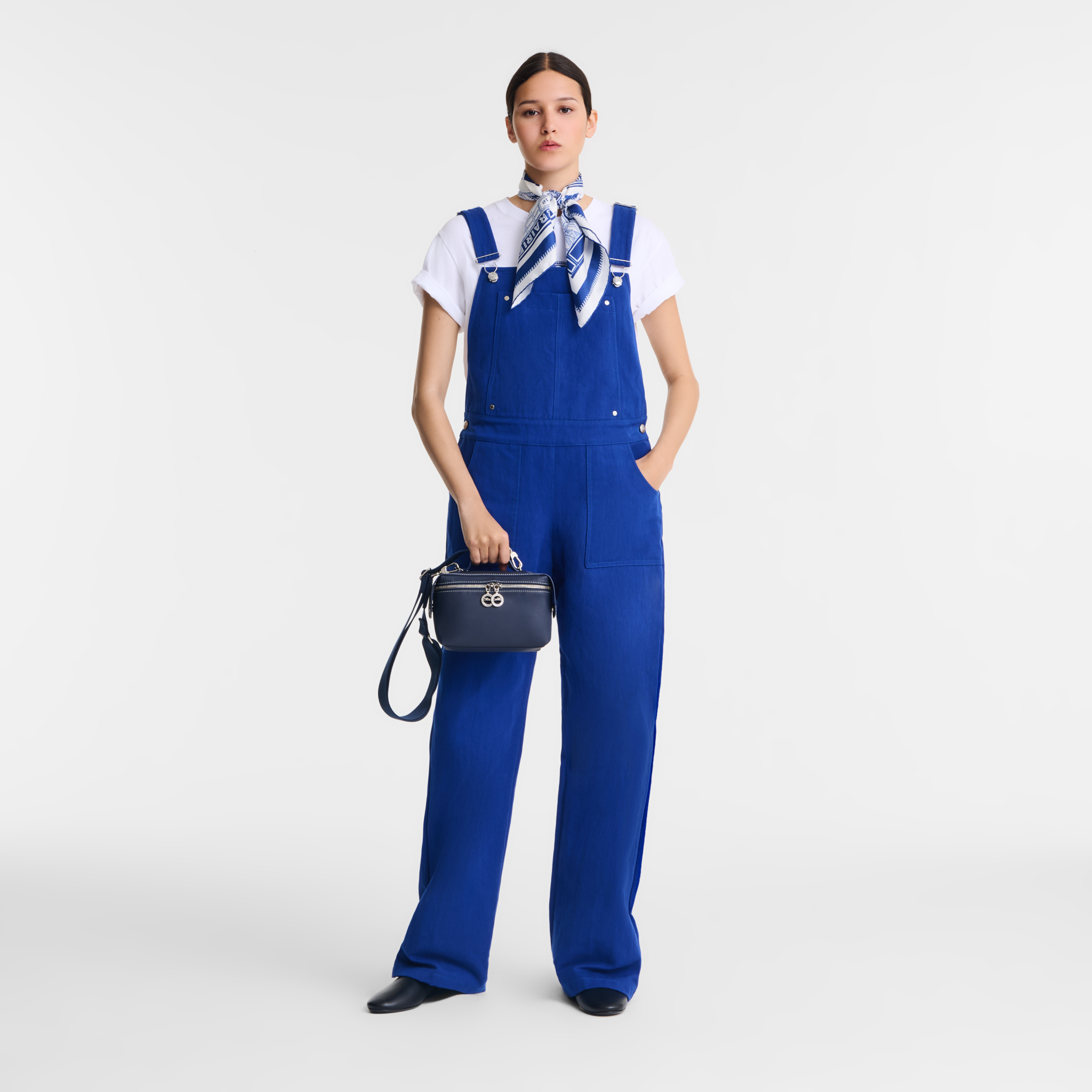 Le Pliage Xtra XS Toolkit bag / Navy - Leather - Image 2