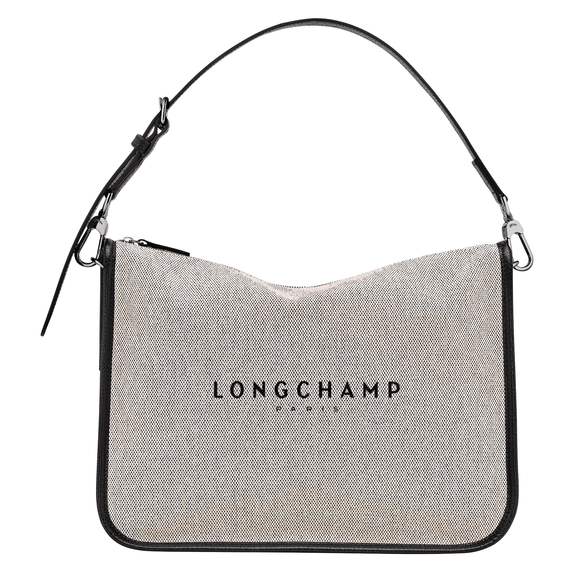 Essential L Hobo bag / Ecru - Canvas