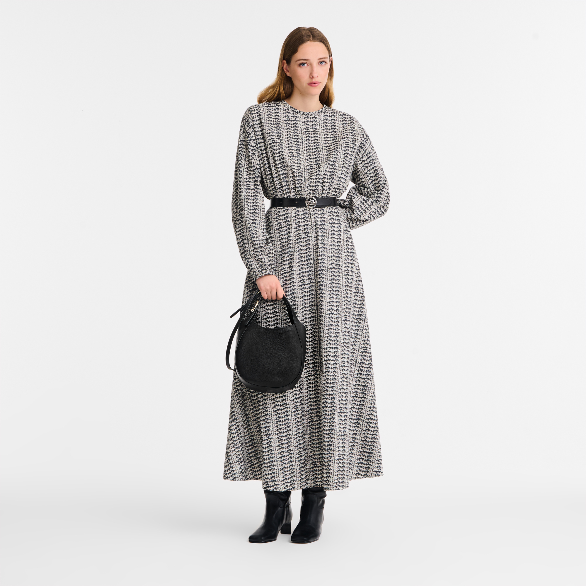 Le Foulonné S Handbag / Amber - Leather - Image 50