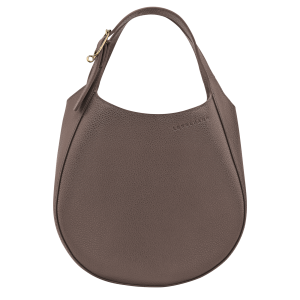 Le Foulonné S Handbag / Taupe - Leather