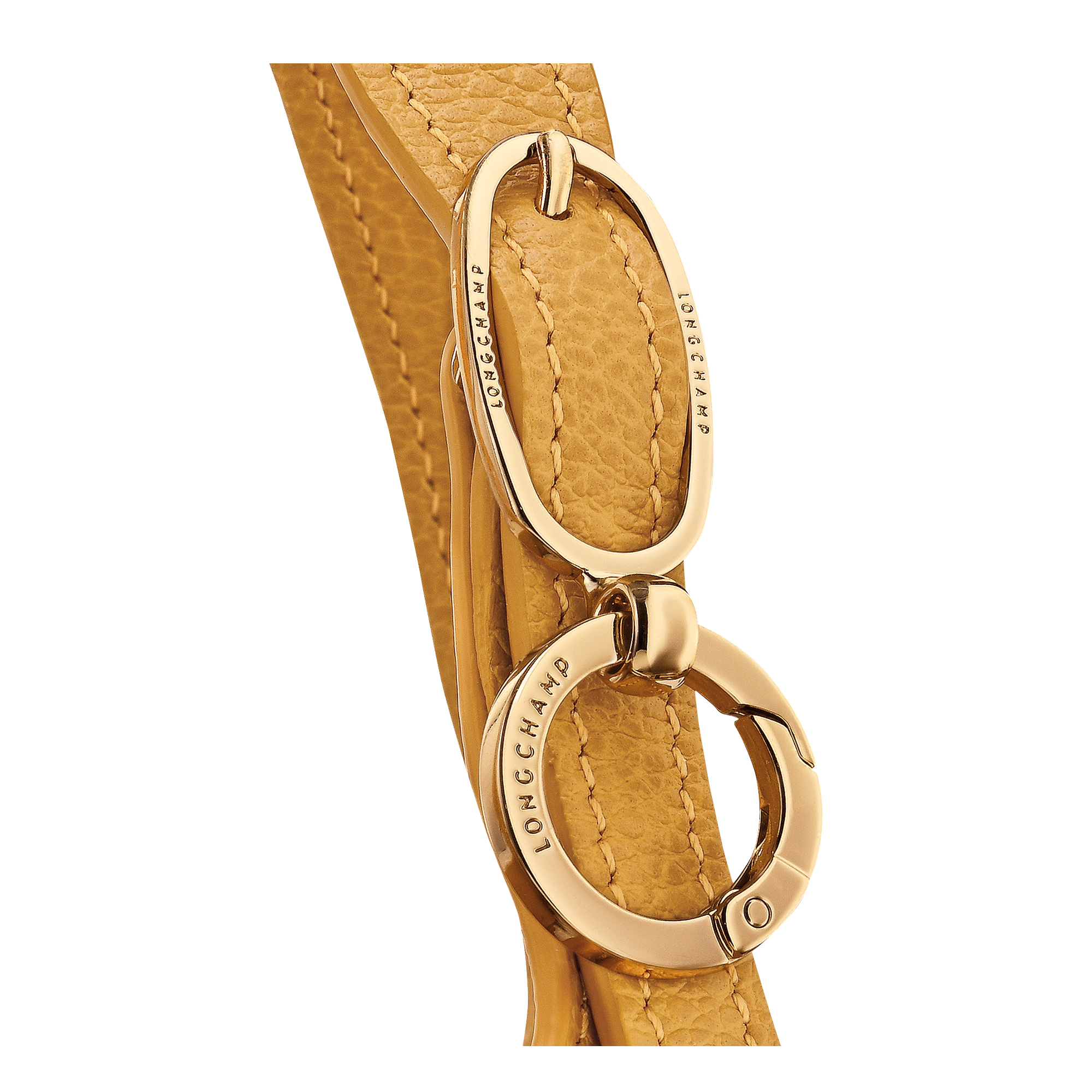 Le Foulonné S Handbag / Amber - Leather - Image 35