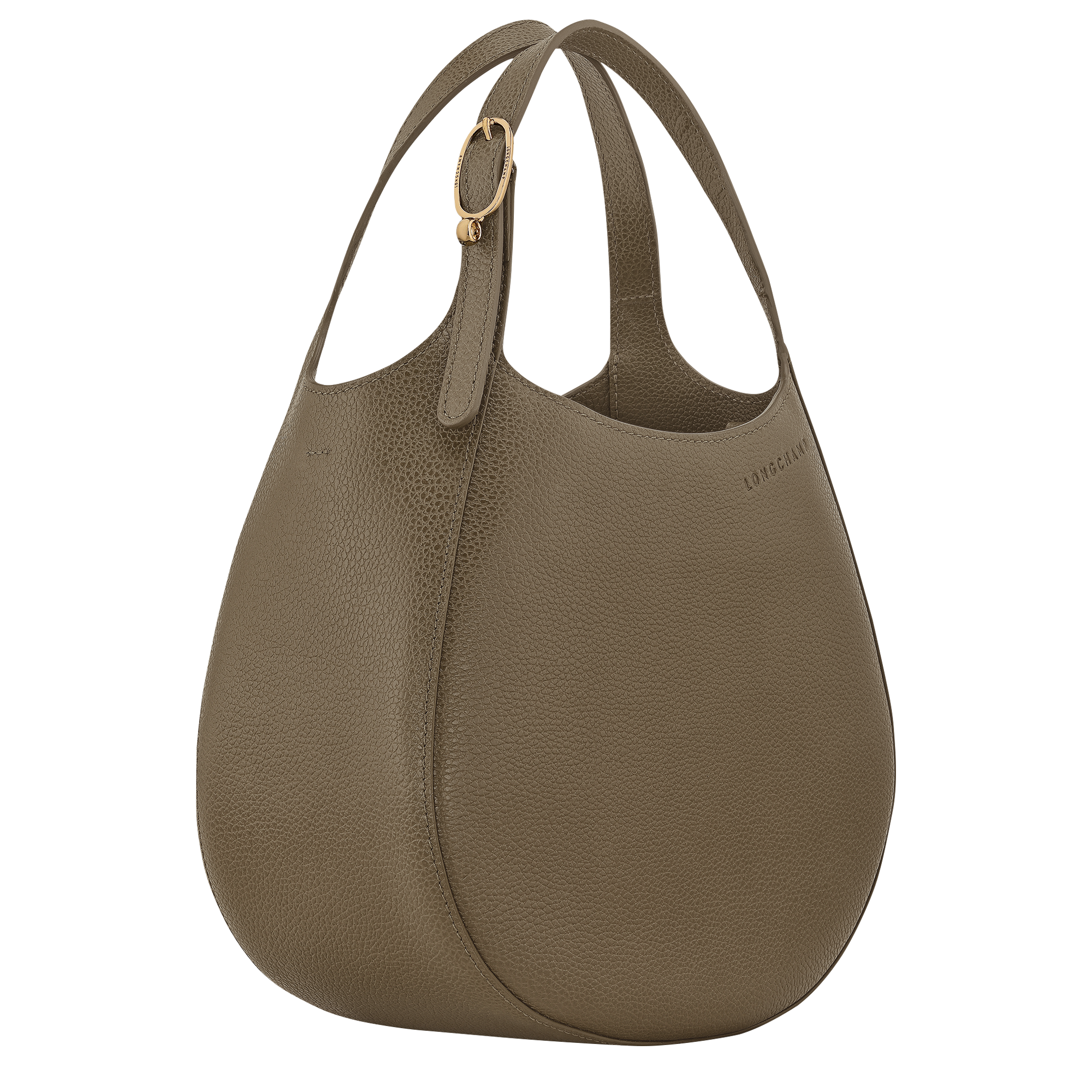 Le Foulonné S Handbag / Amber - Leather - Image 58