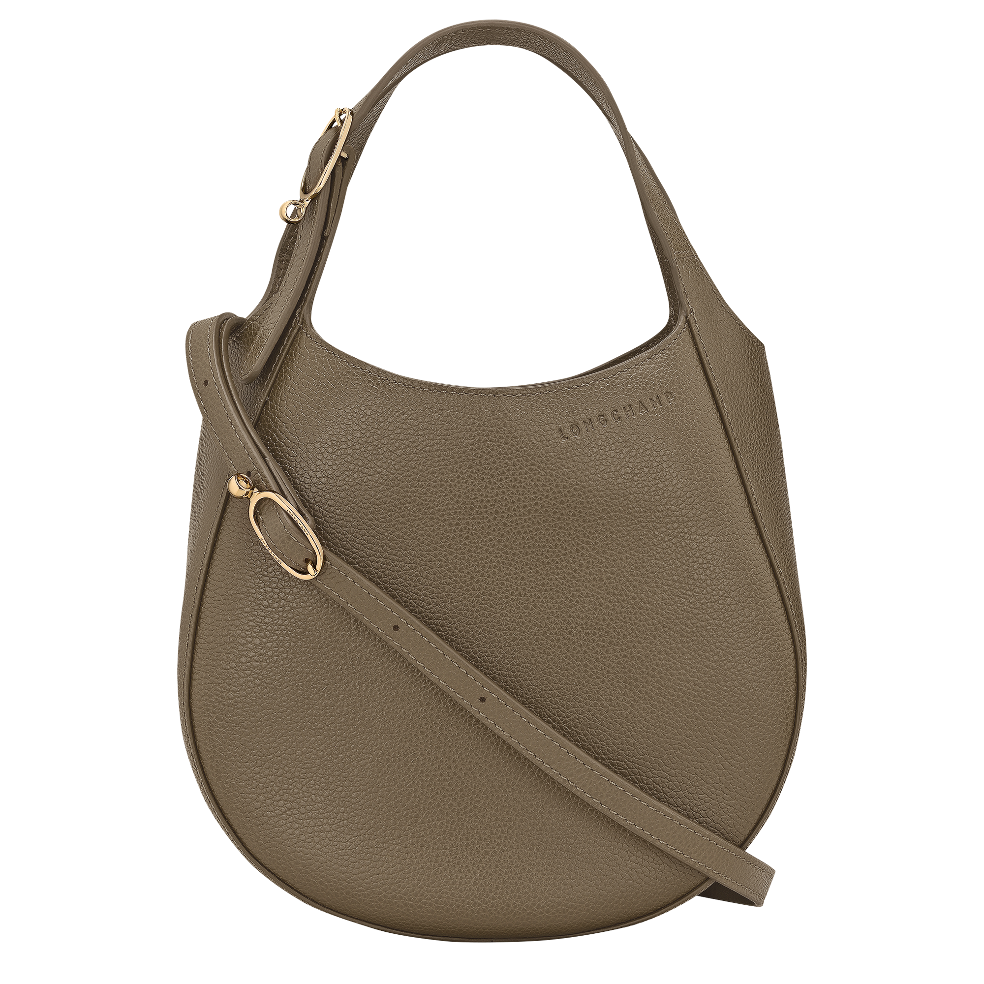 Le Foulonné S Handbag / Amber - Leather - Image 60