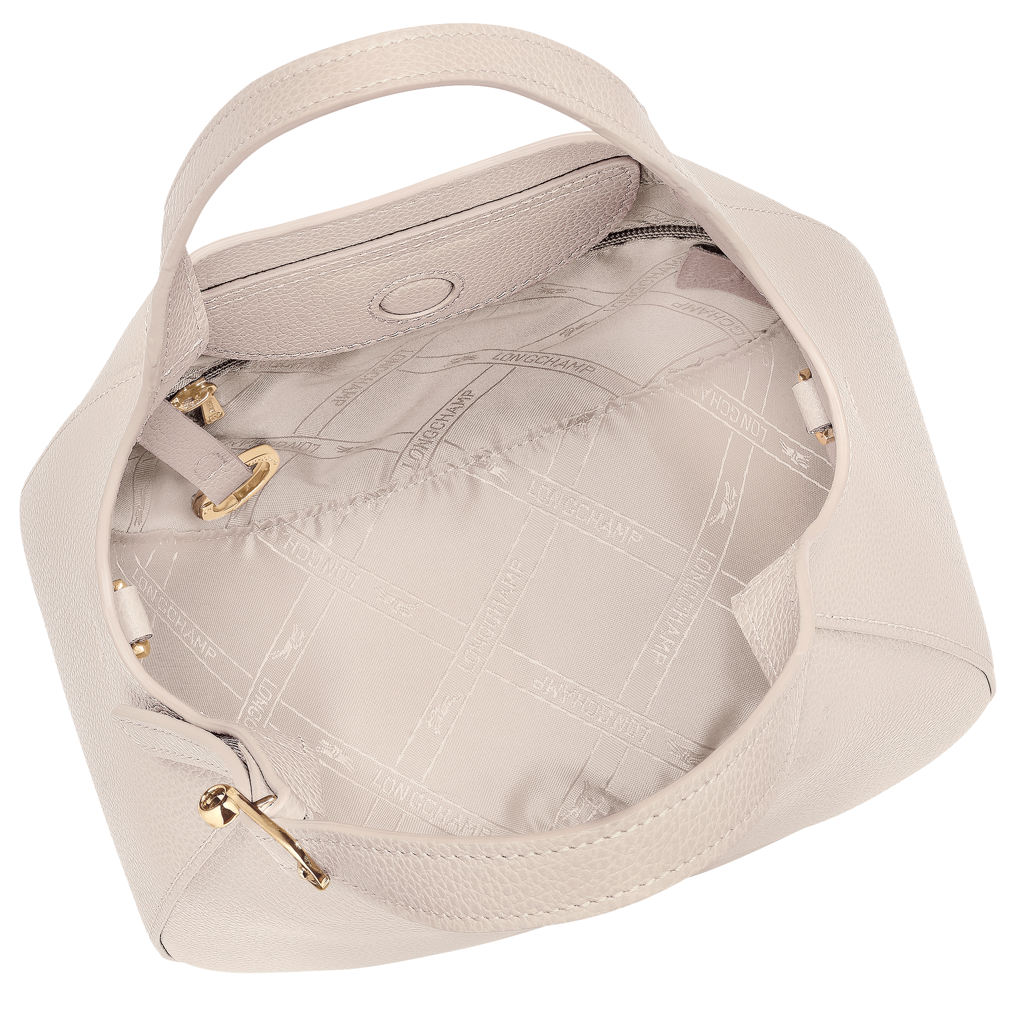 Le Foulonné S Handbag / Amber - Leather - Image 27