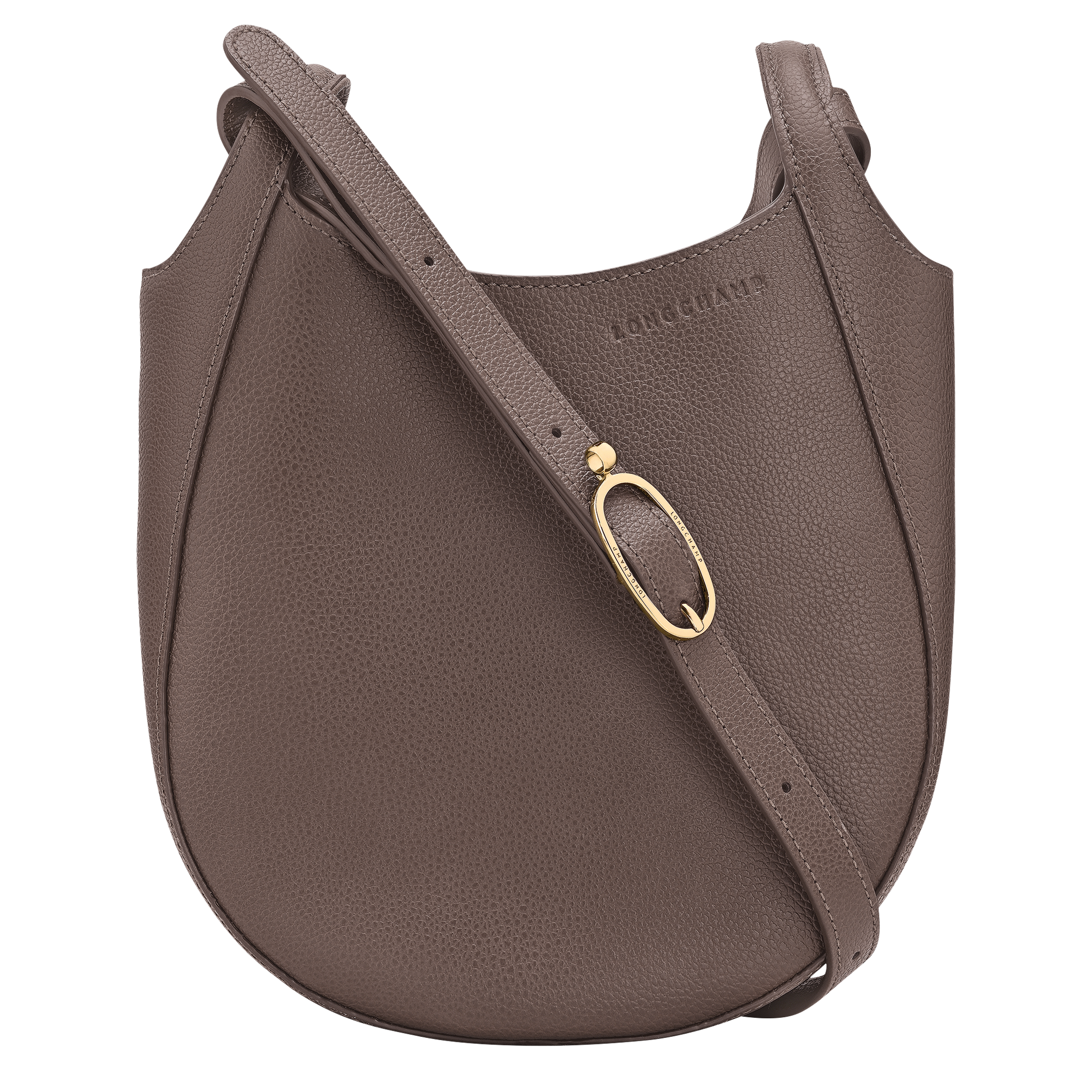 Le Foulonné S Crossbody bag / Taupe - Leather