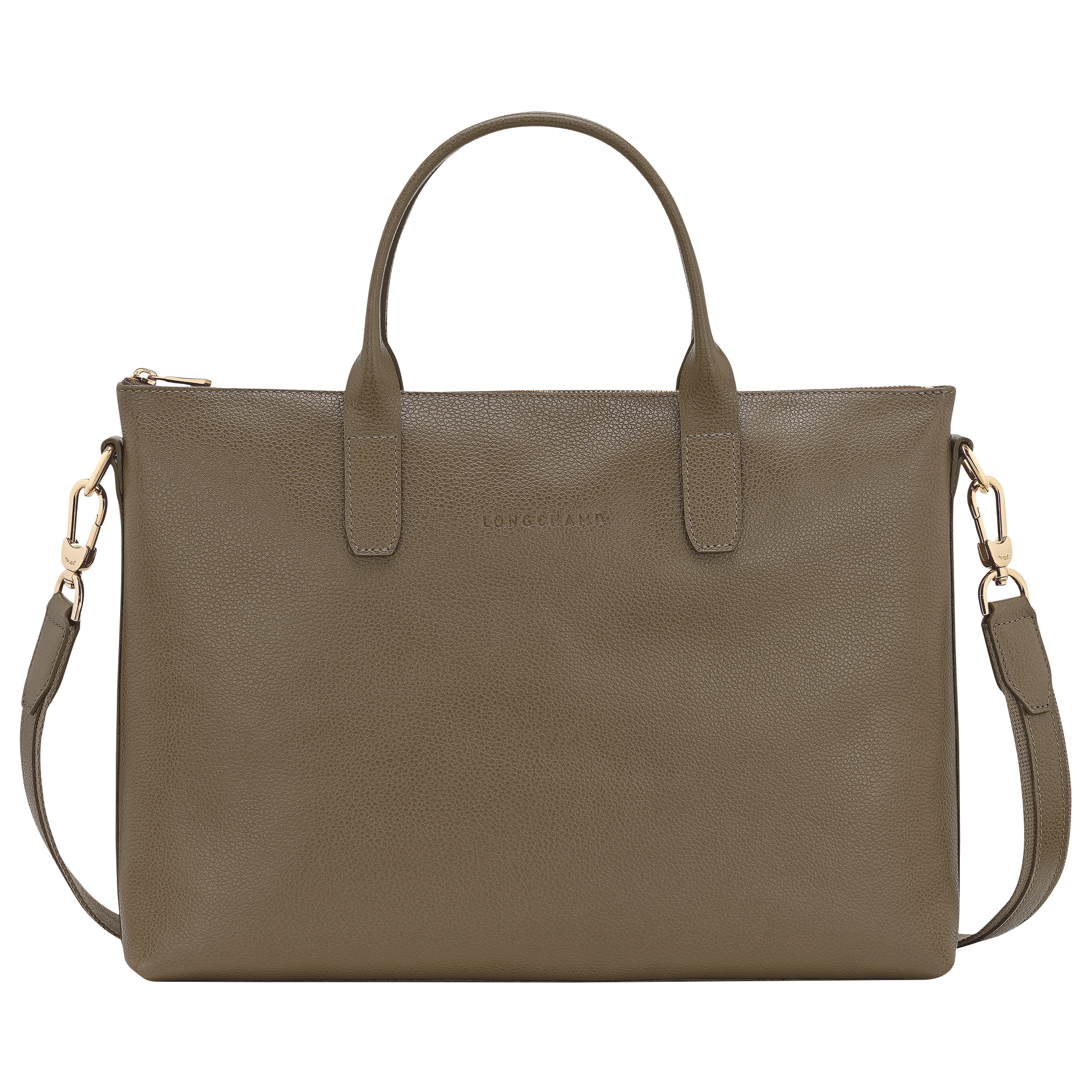 Le Foulonné S Briefcase / Caper - Leather