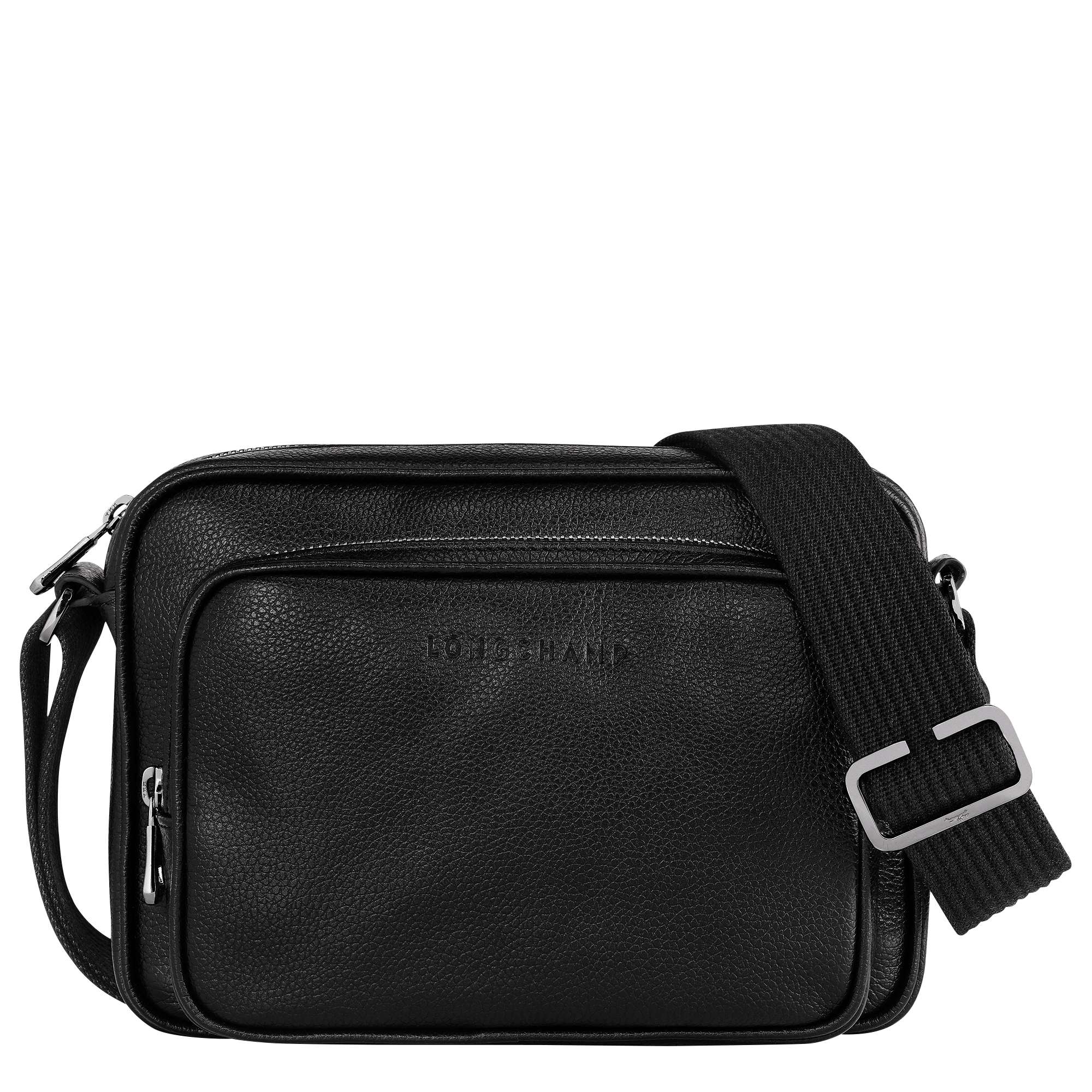 Le Foulonné S Camera bag / Black - Leather