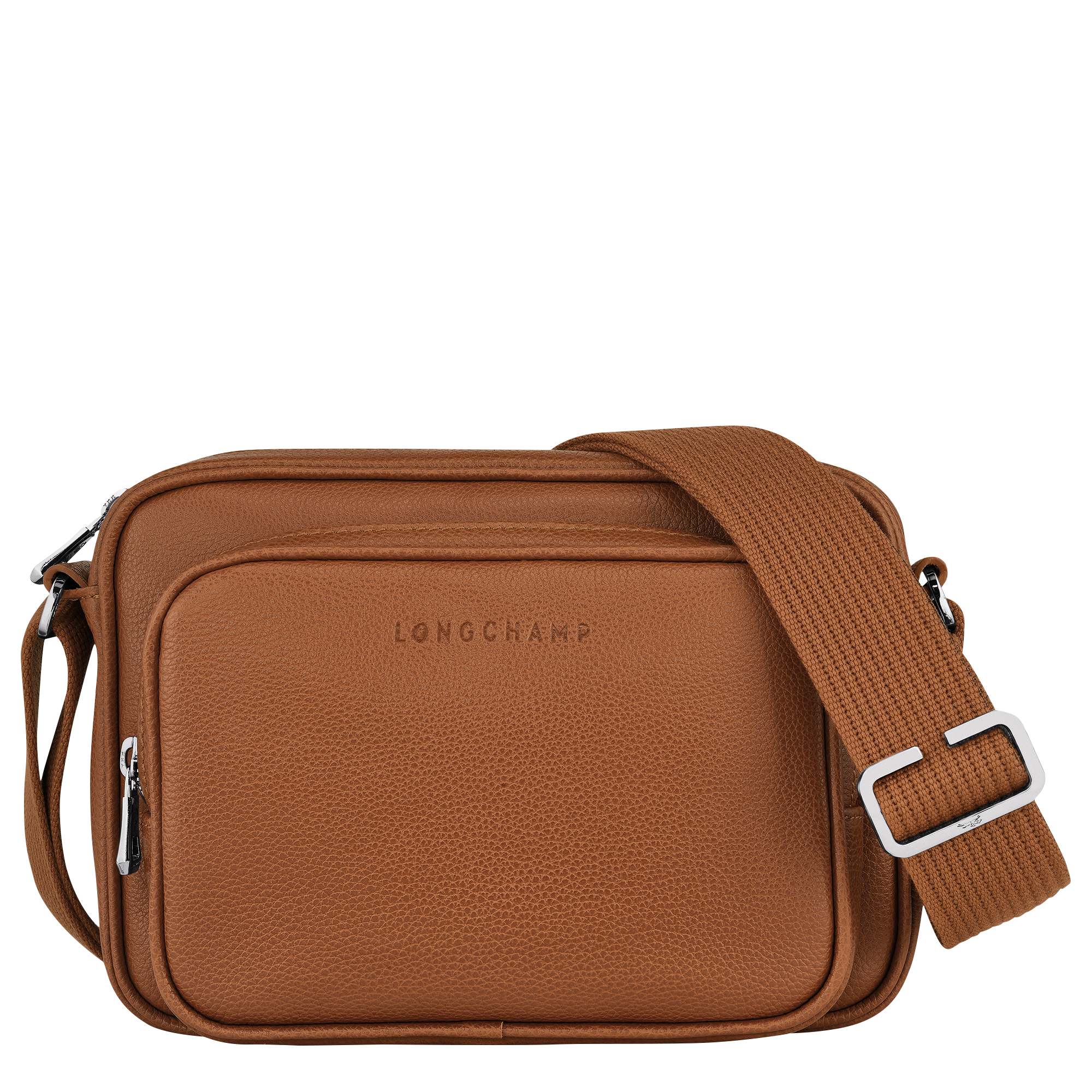 Le Foulonné S Camera bag / Caramel - Leather
