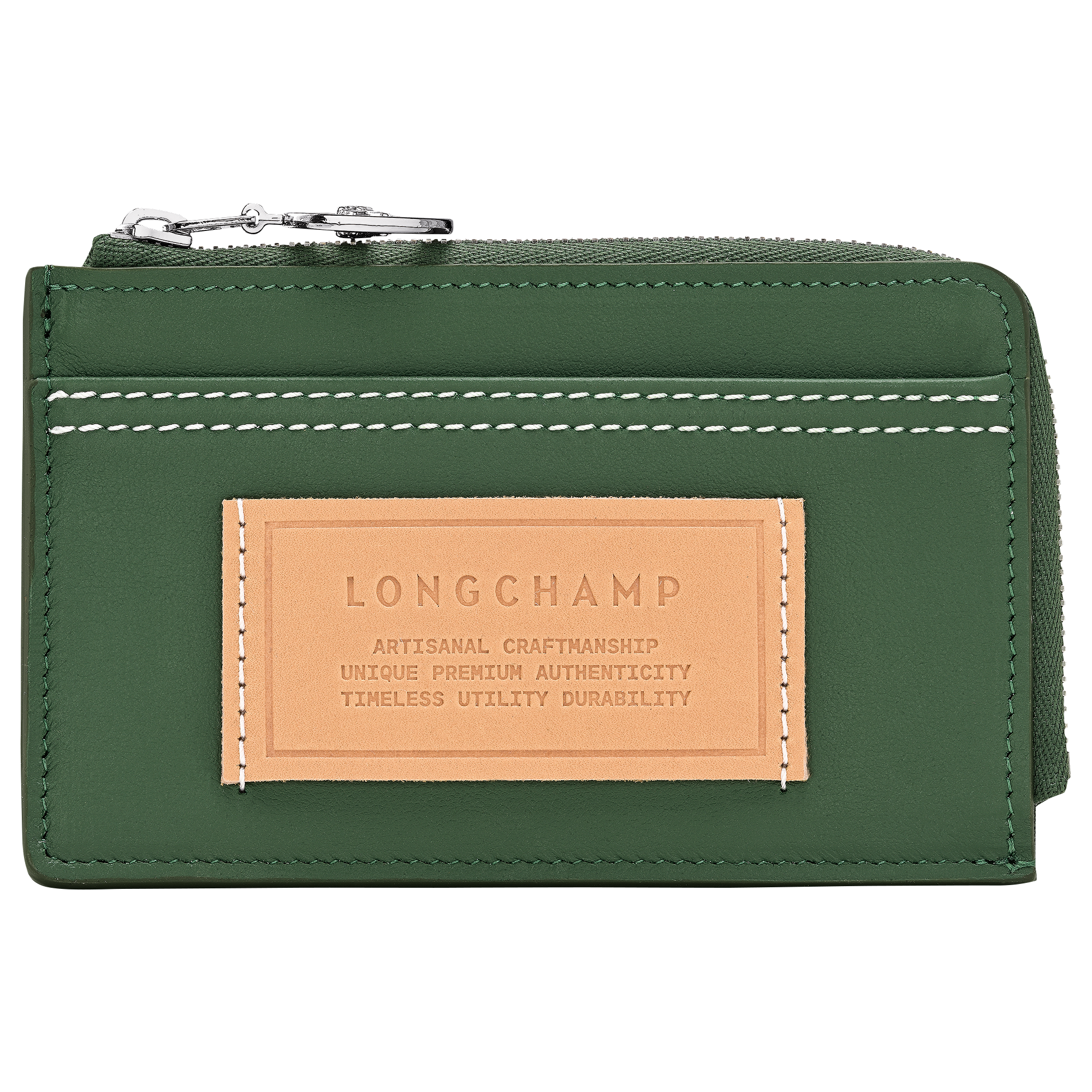 Le Pliage Xtra Card holder / British Green - Leather