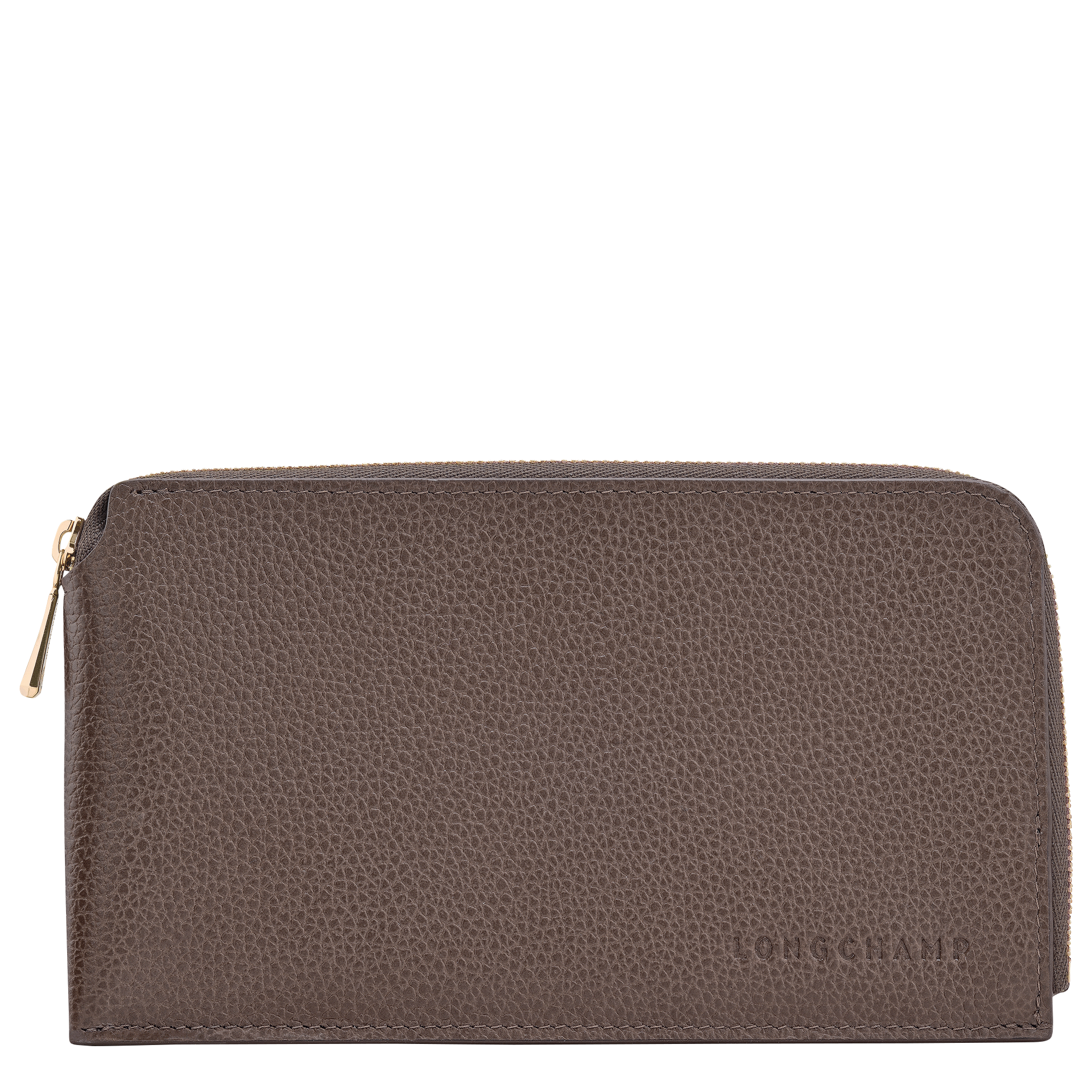 Le Foulonné Pouch / Taupe - Leather