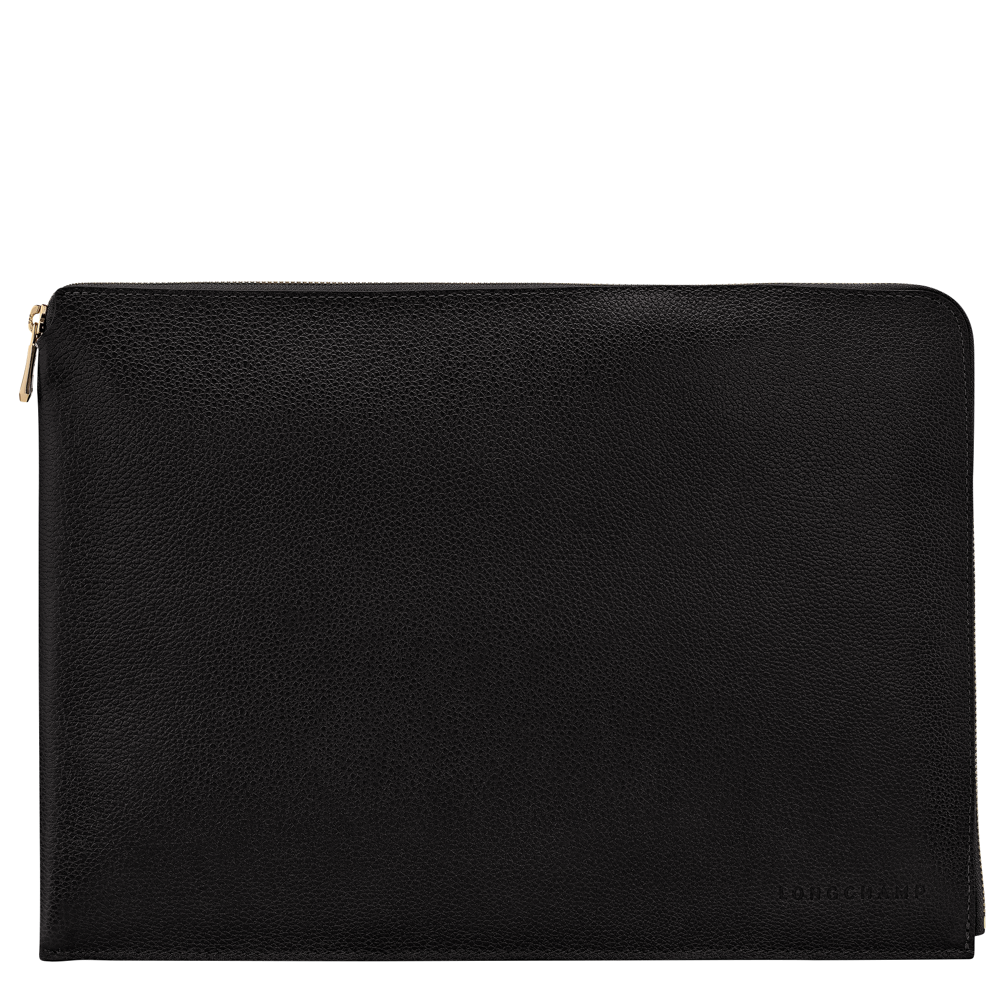Le Foulonné Laptop case / Black - Leather