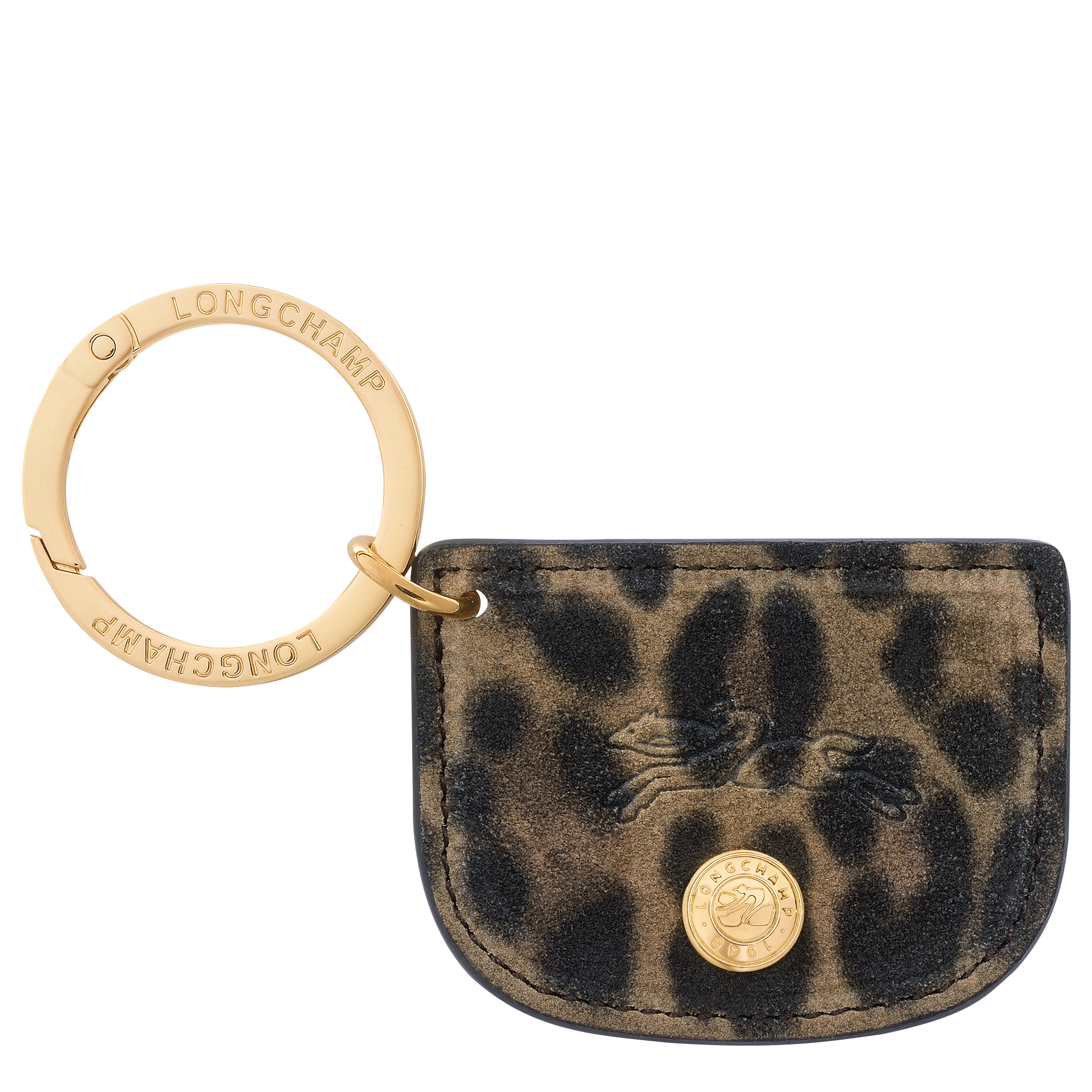 Épure Key ring / Khaki - Leather