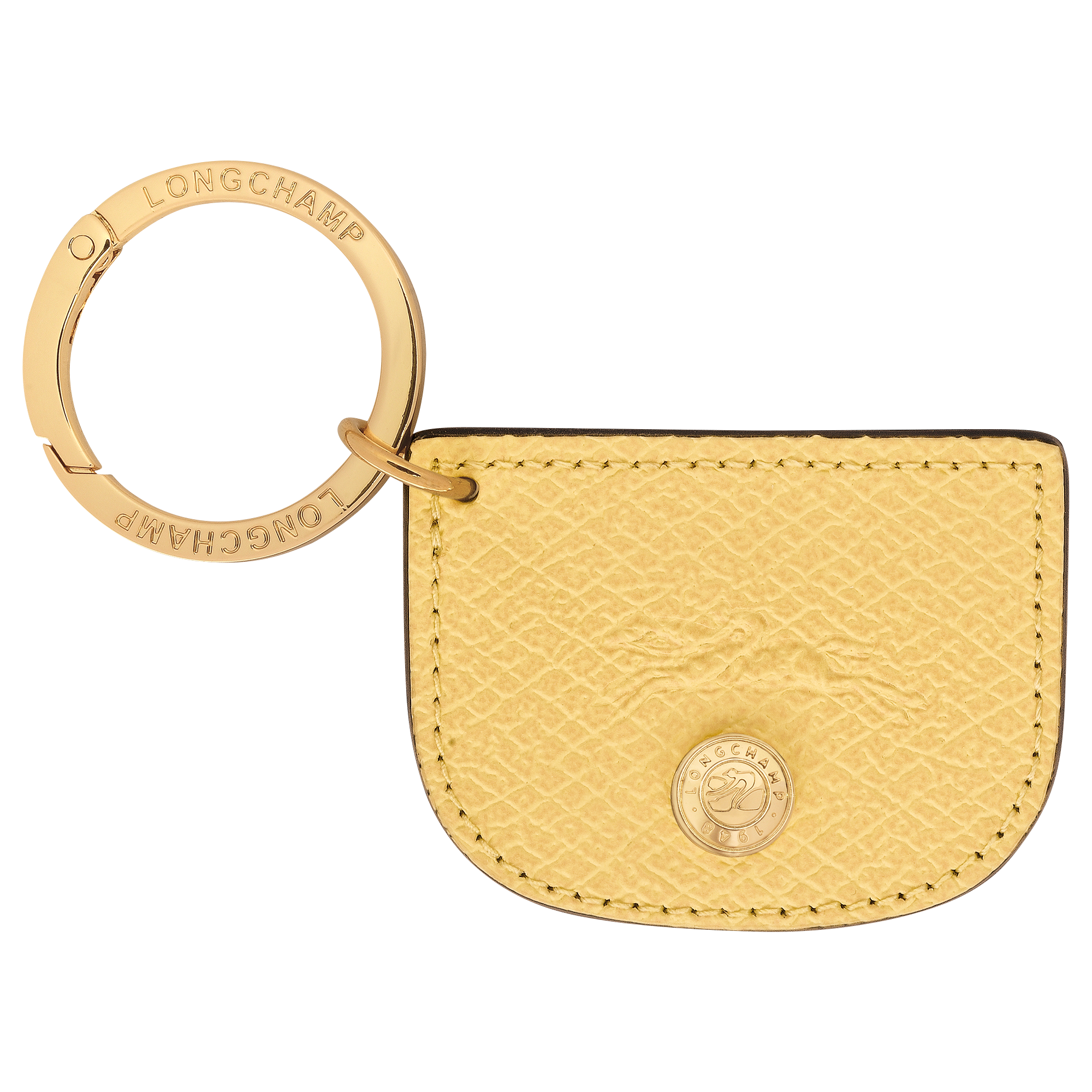 Épure Key ring / Yellow Chick - Leather