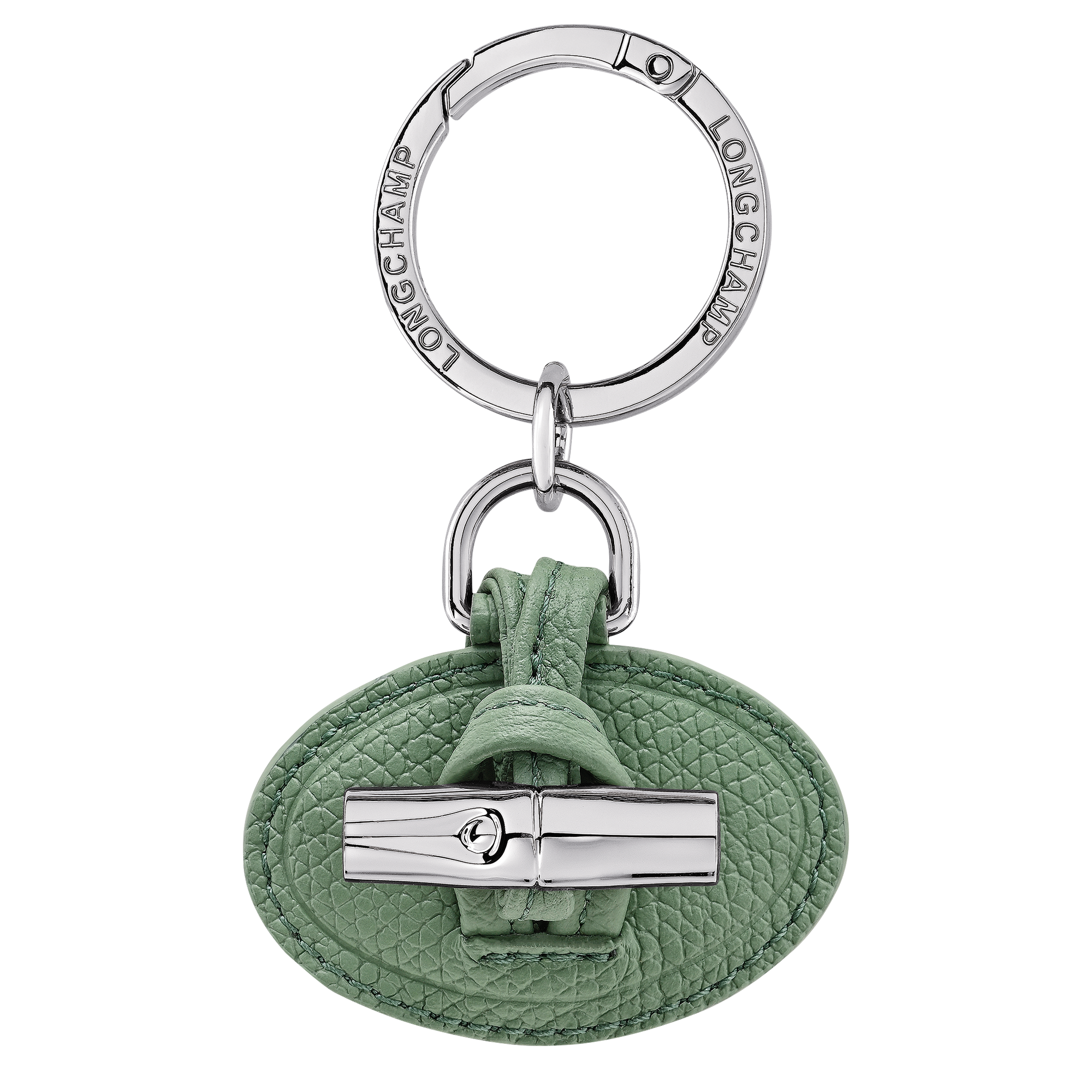 Le Roseau Key ring / Oregano - Leather