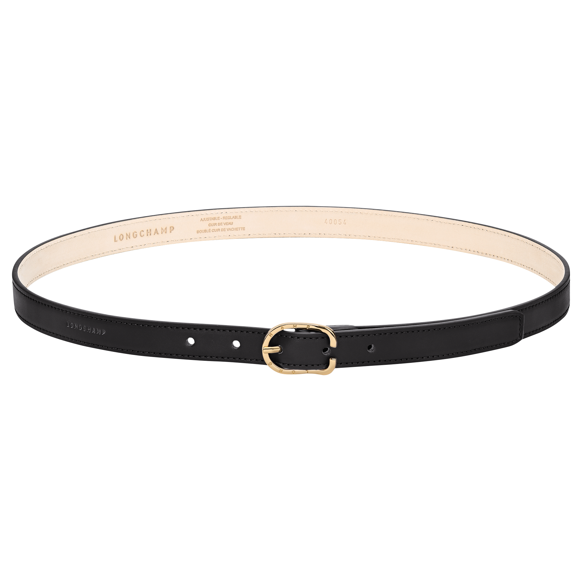 Archive Ladies' belt / Black - Leather
