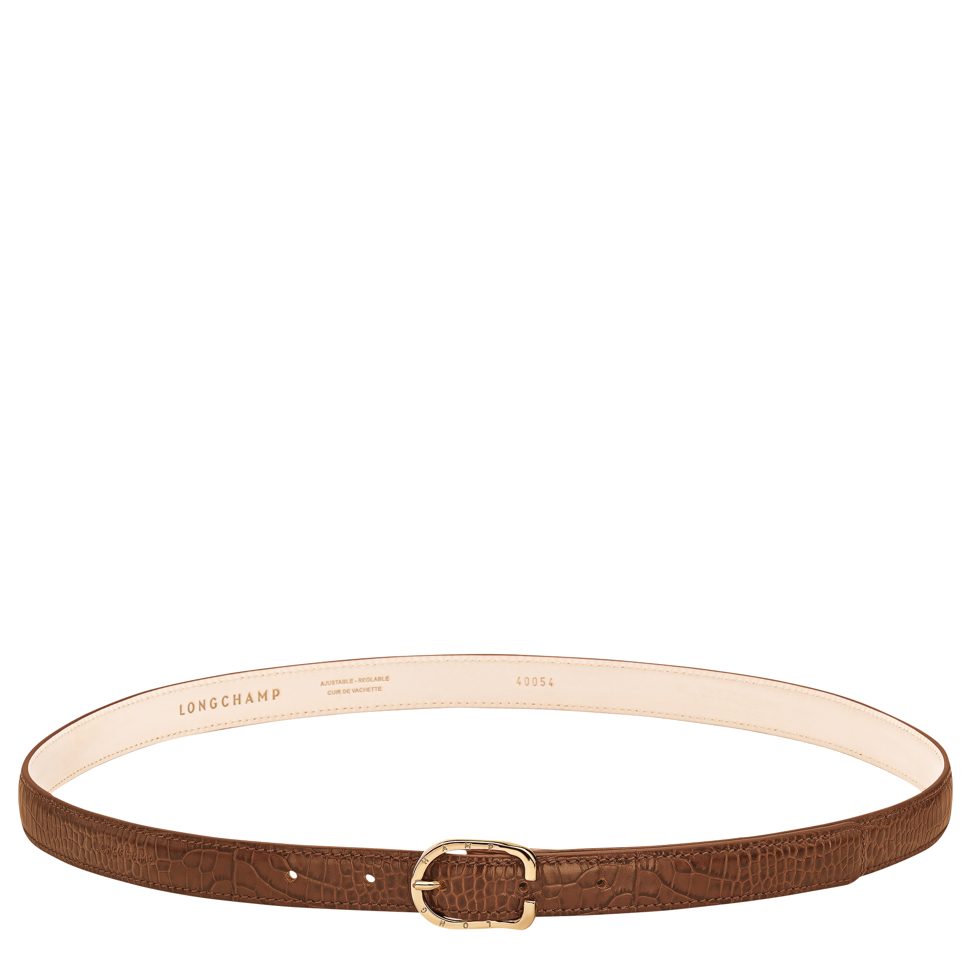 Archive Ladies' belt / Chocolate - Leather