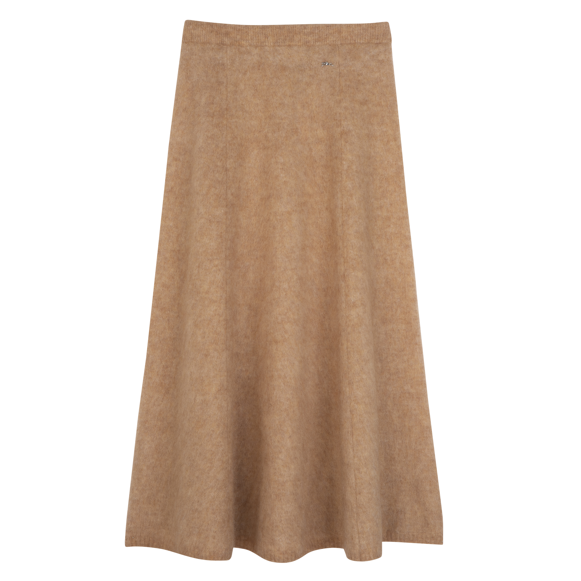 Midi skirt / Biscuit - Knit