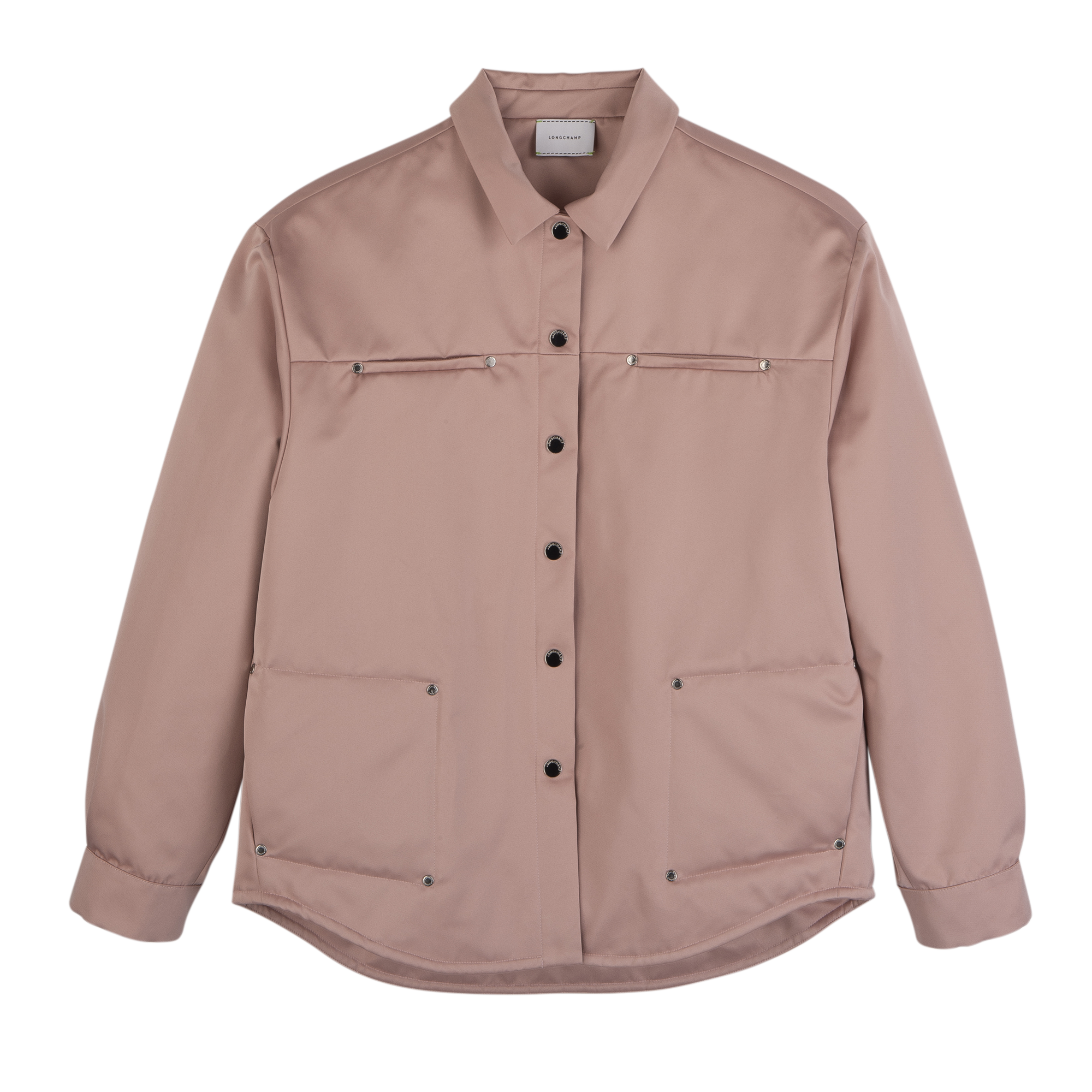 Shirt / Pink Tea - Techno satin