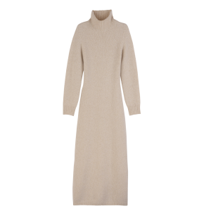 Long dress / Ecru - Knit