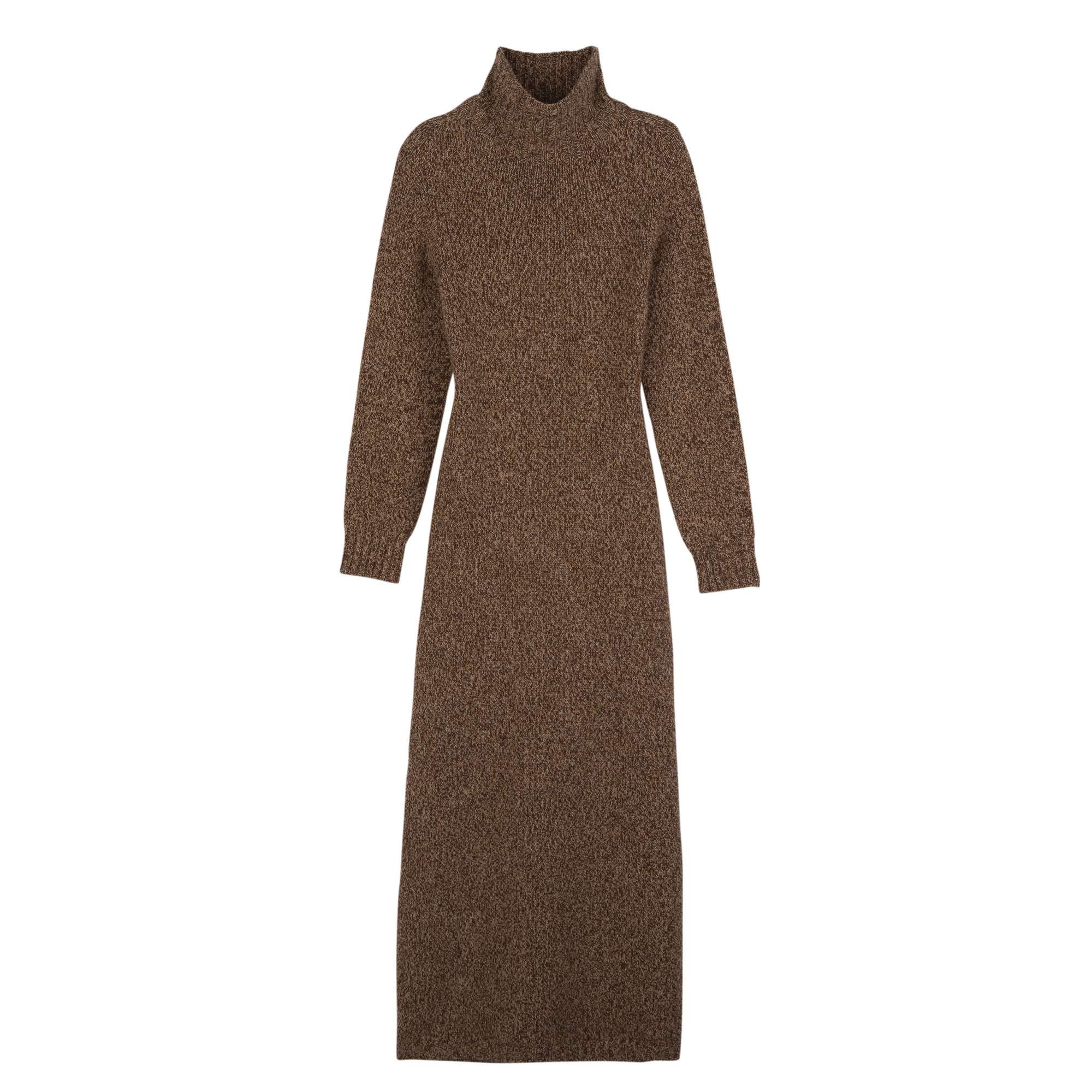 Long dress / Chocolate - Knit