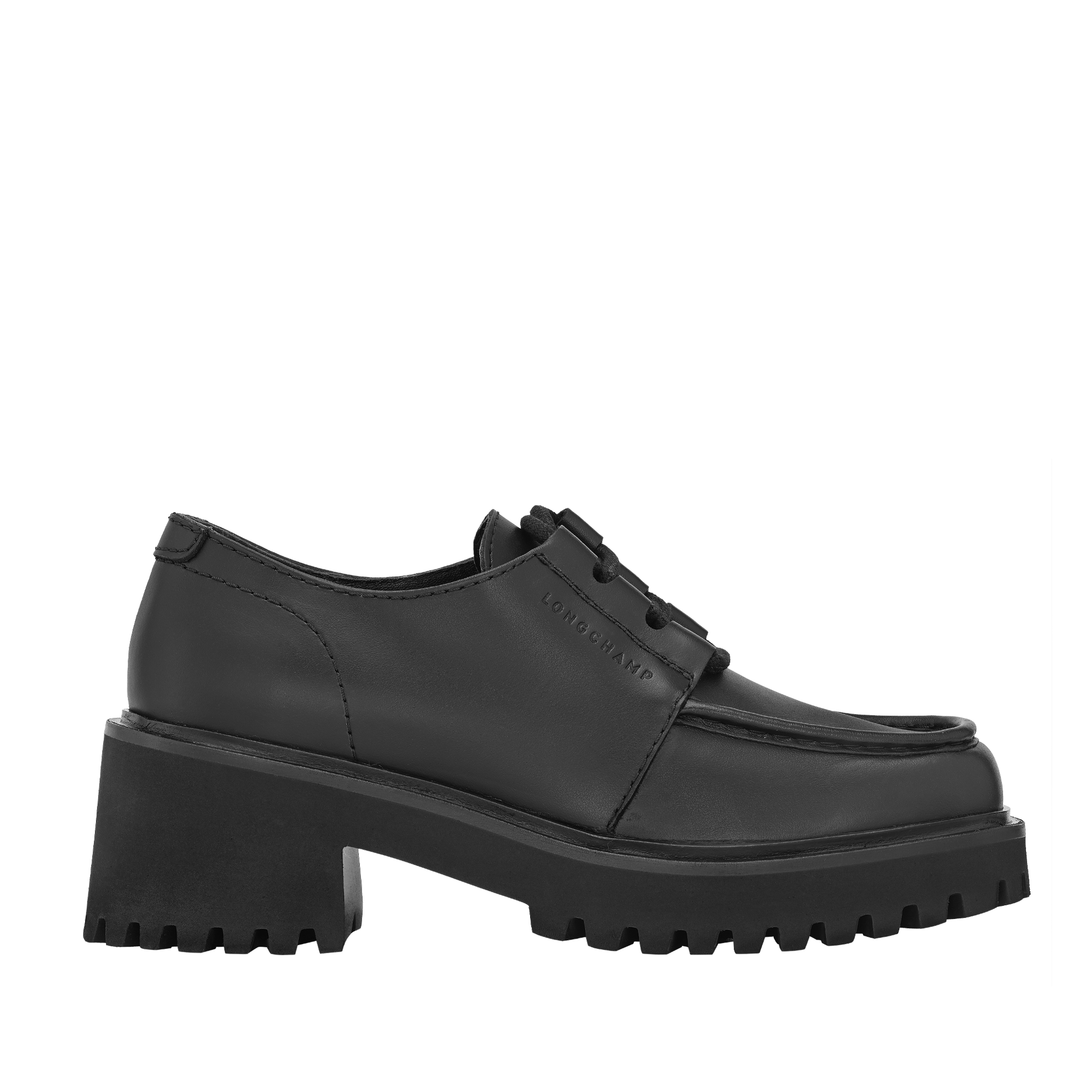 La Voyageuse Derby / Black - Leather