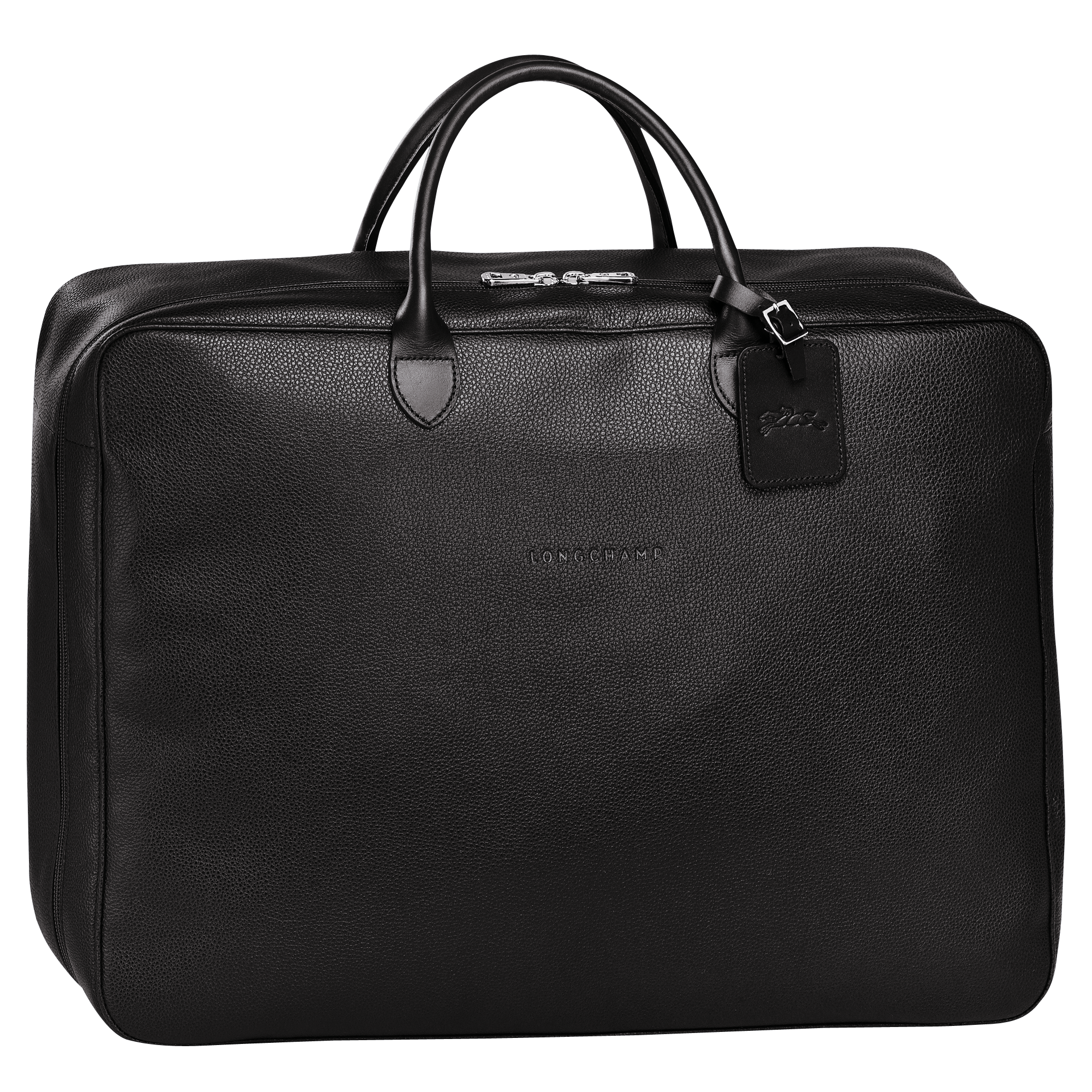 Le Foulonné M Suitcase / Black - Leather