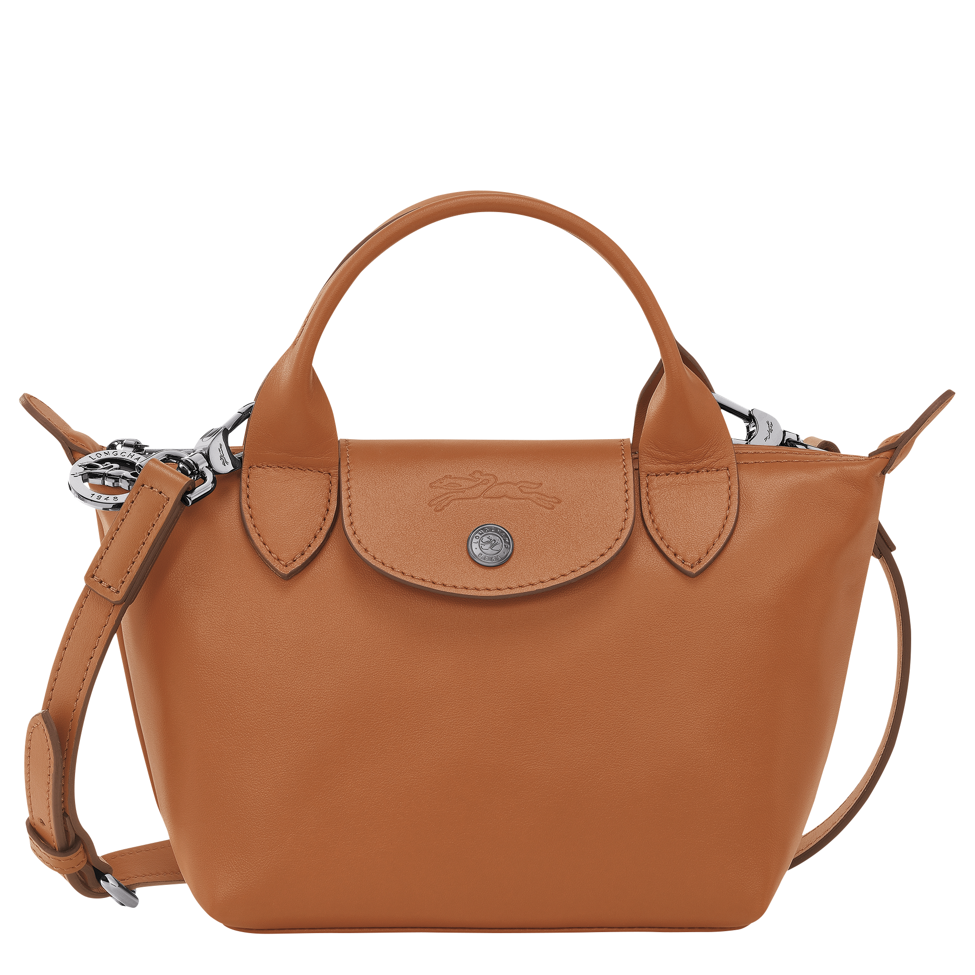Le Pliage Xtra XS Handbag / Cashew - Leather