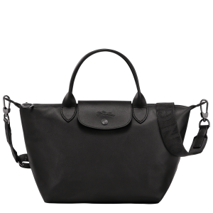 Le Pliage Xtra S Handbag / Black - Leather