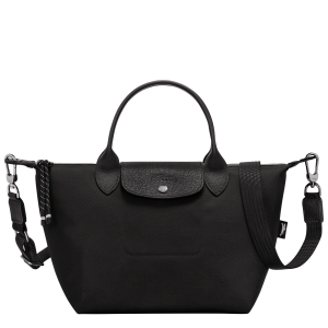 Le Pliage Energy S Handbag / Black - Recycled canvas